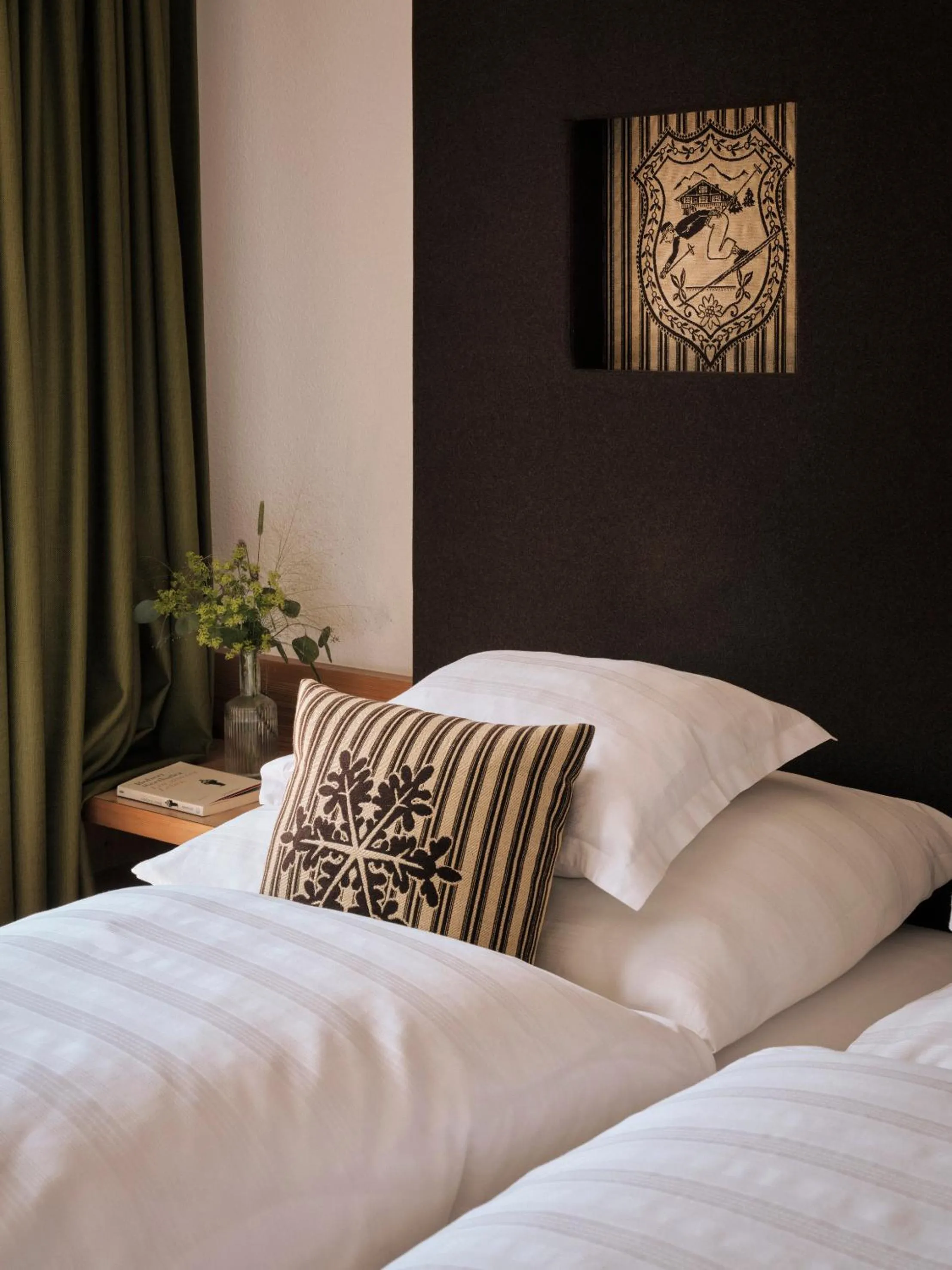 Bed in Hotel Sandhof