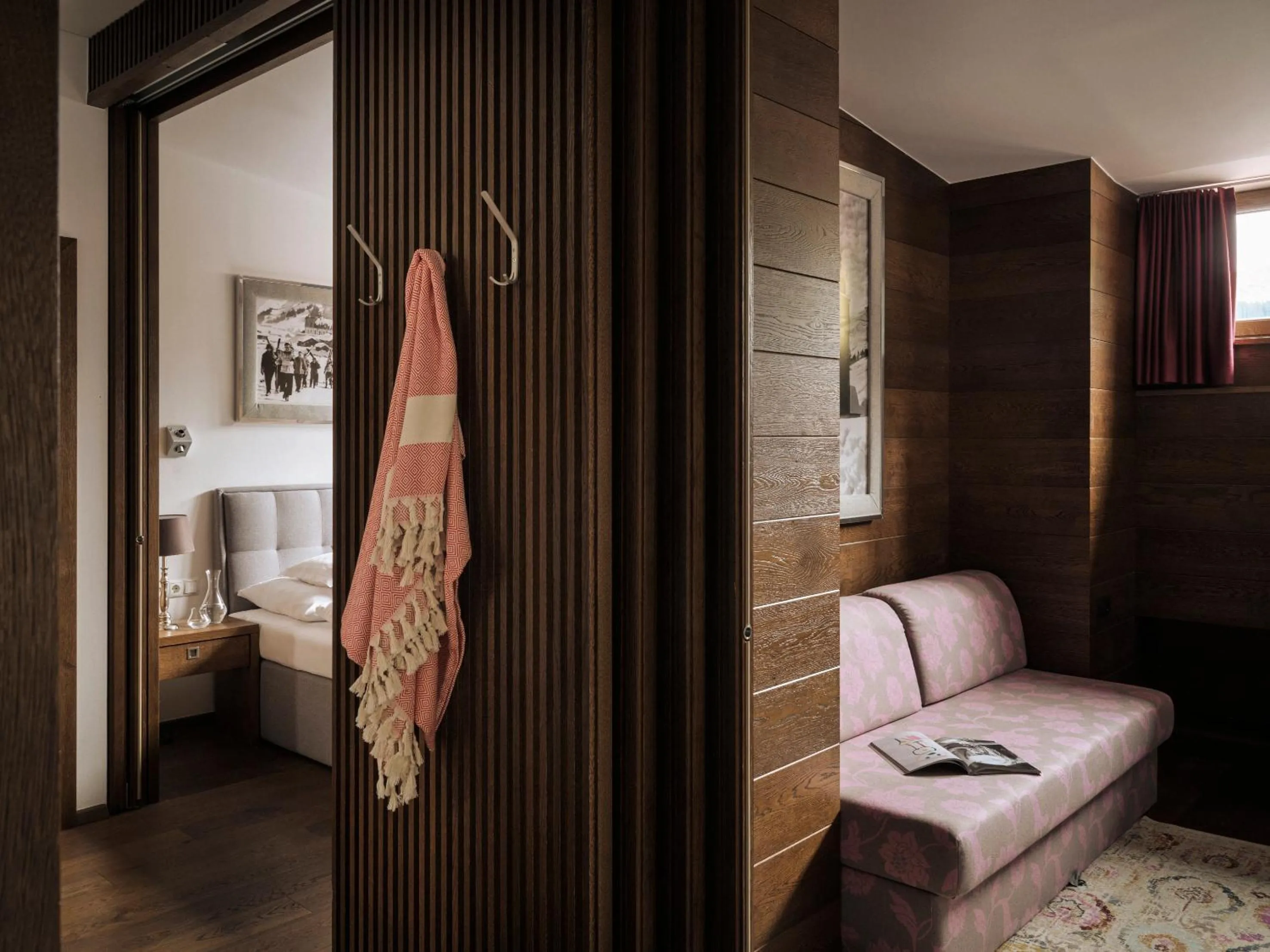 Bed in Hotel Sandhof