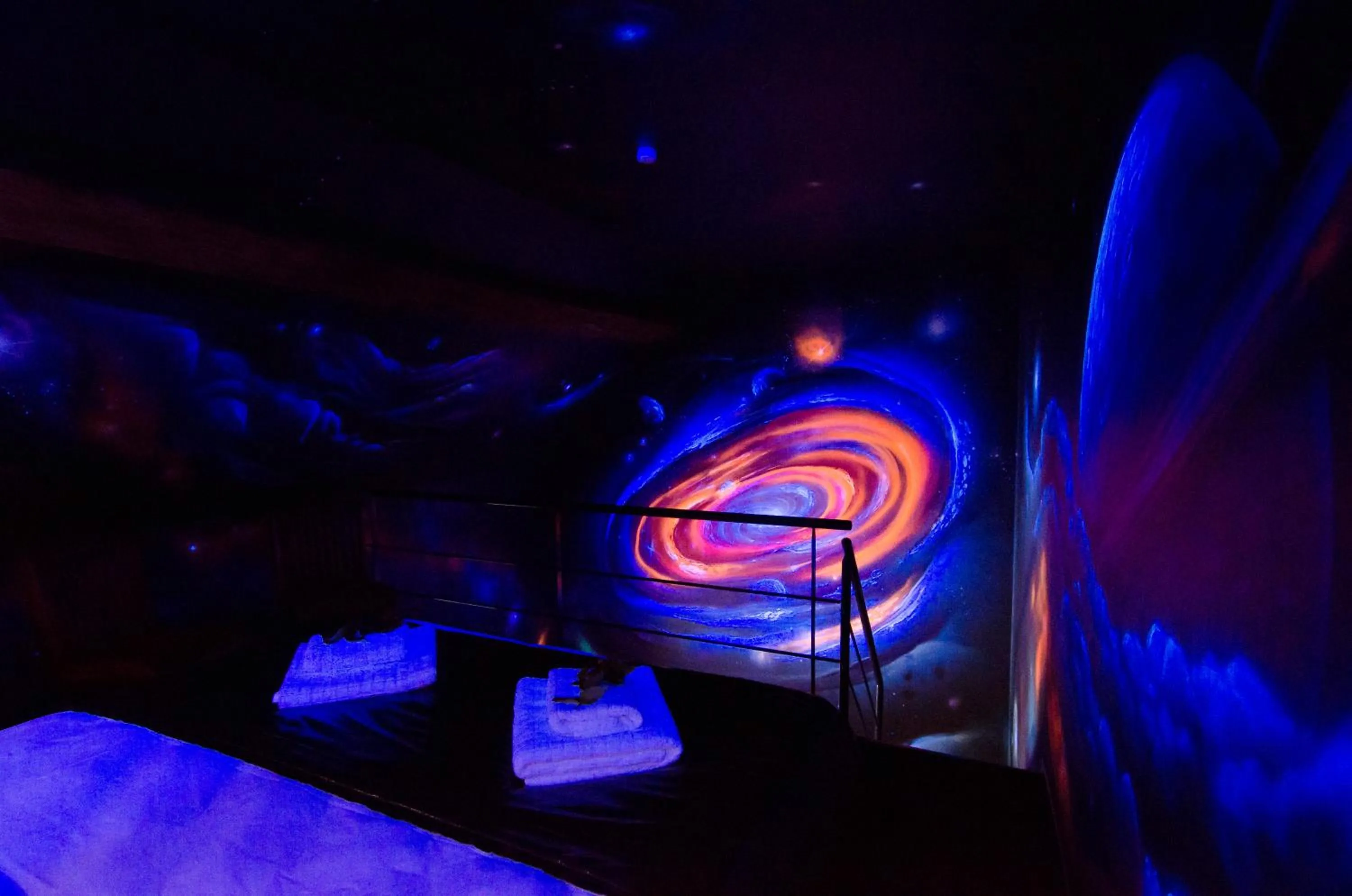 Decorative detail in River Lodge Hotel Insolite