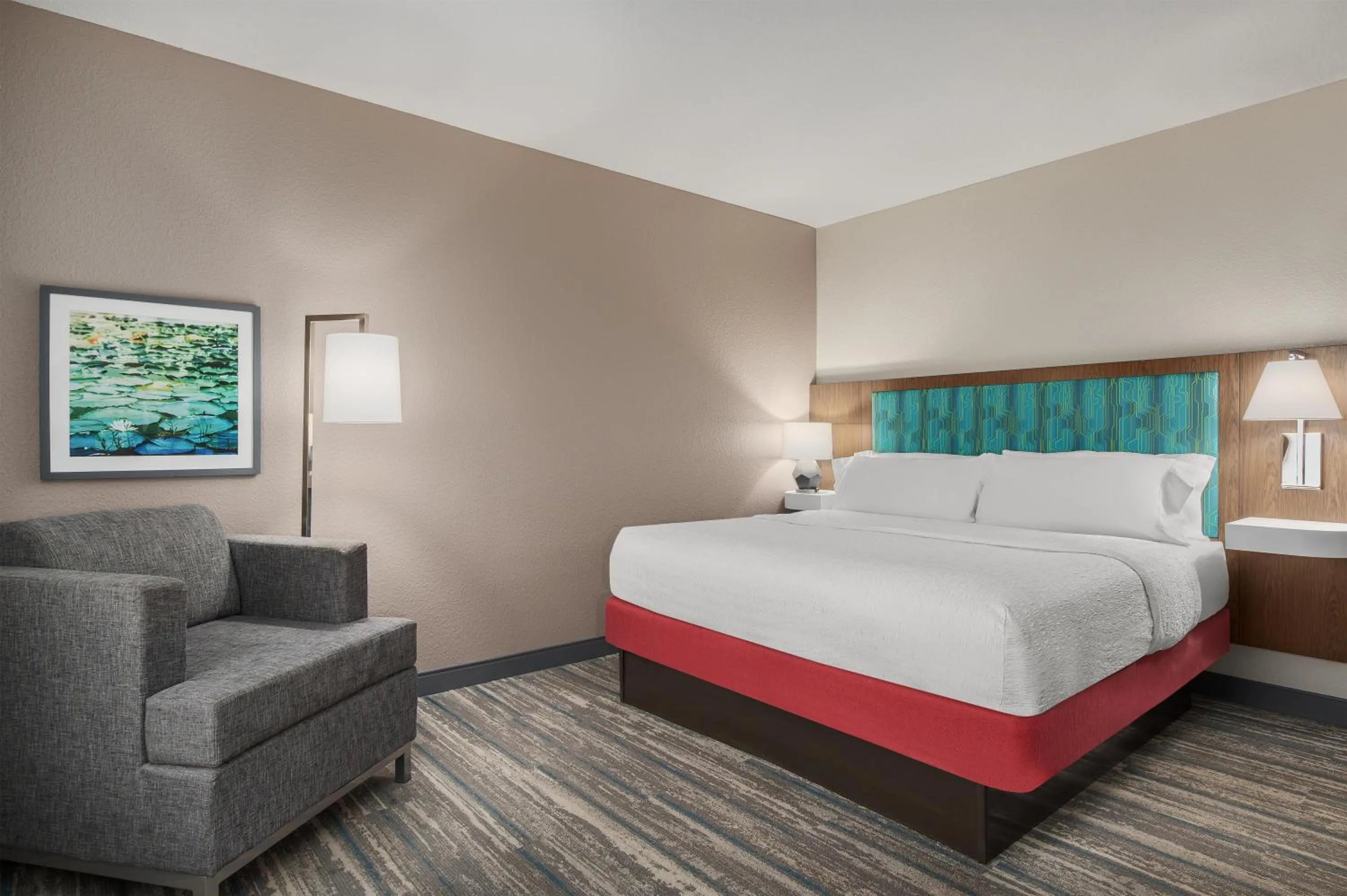 Bed in Hampton Inn Leesburg Tavares