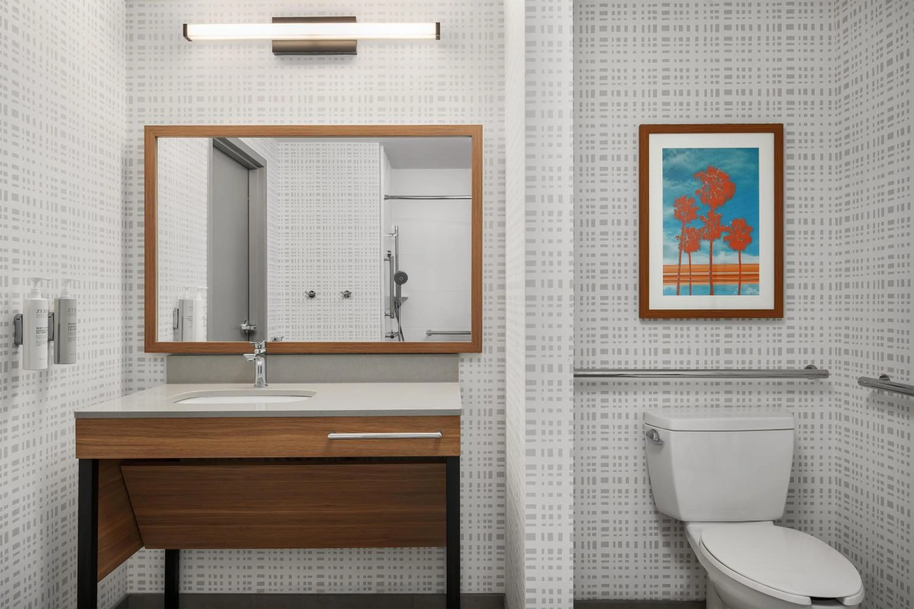 Bathroom in Hampton Inn Leesburg Tavares