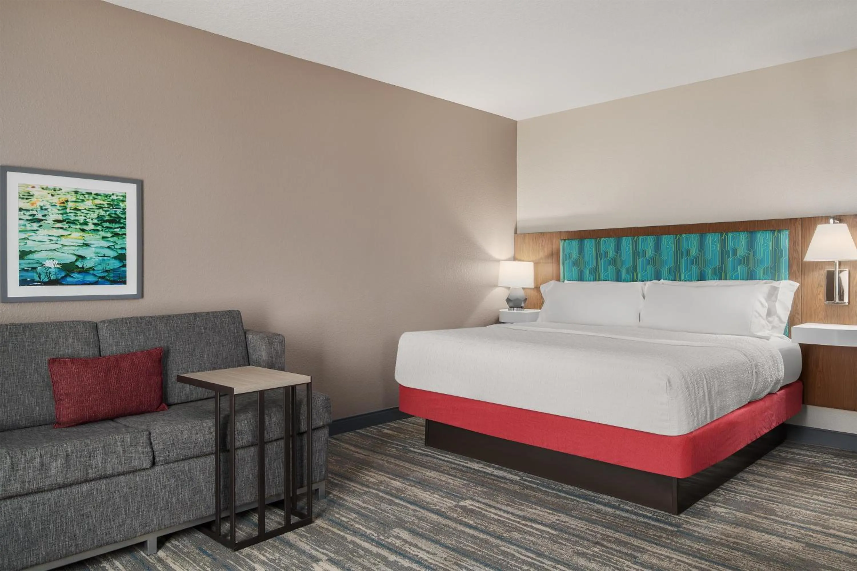 Bed in Hampton Inn Leesburg Tavares