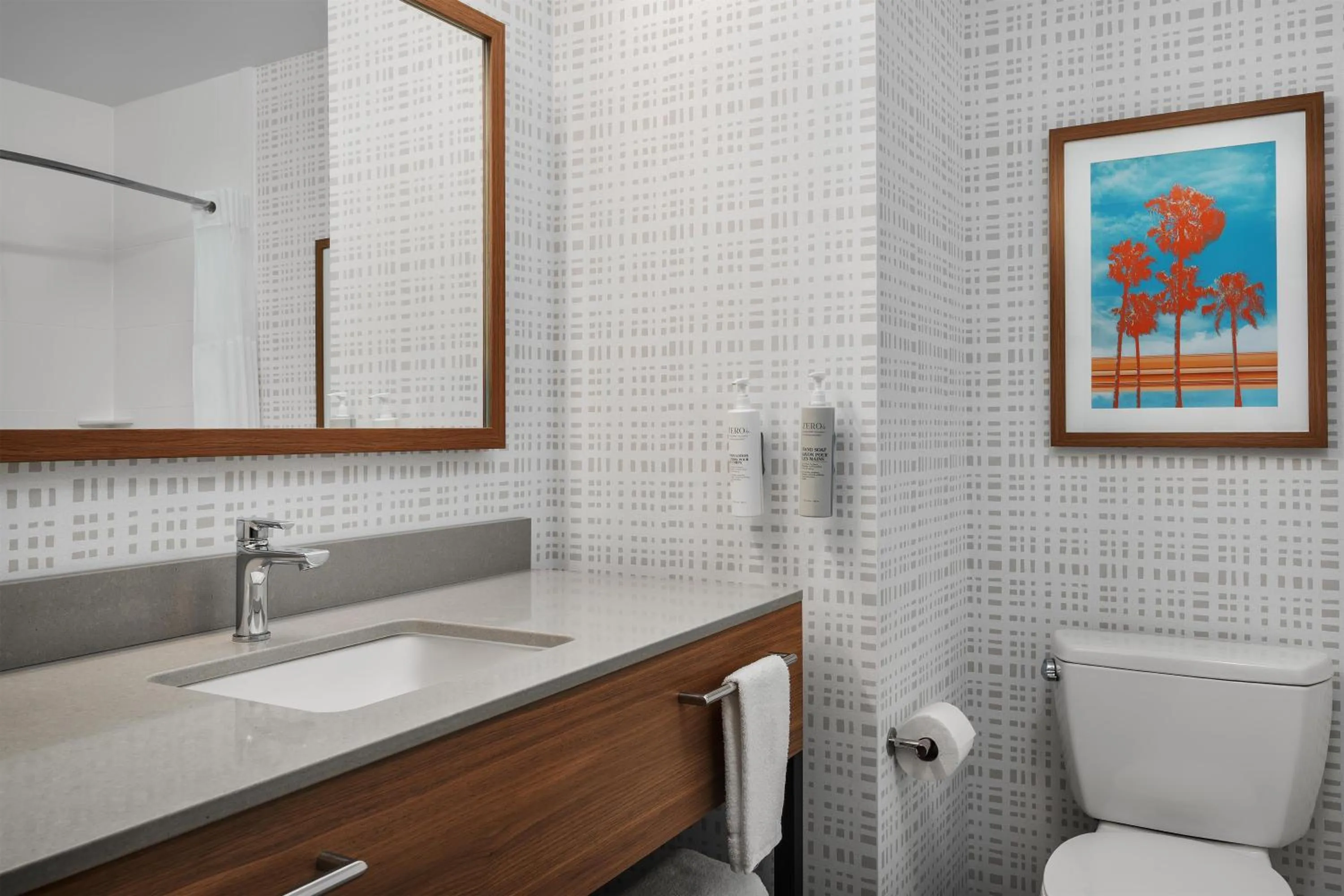 Bathroom in Hampton Inn Leesburg Tavares