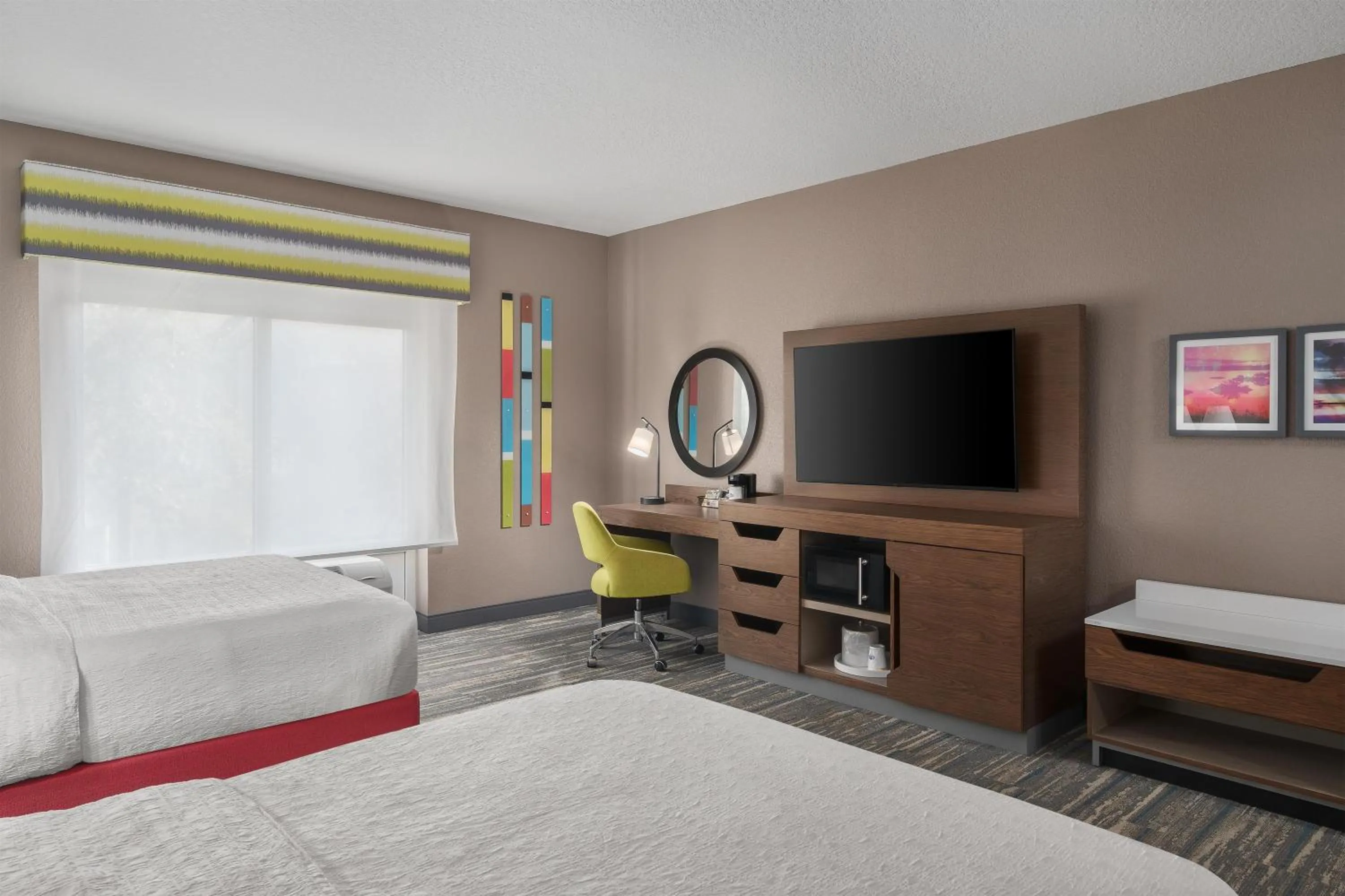 Bedroom, Bed in Hampton Inn Leesburg Tavares