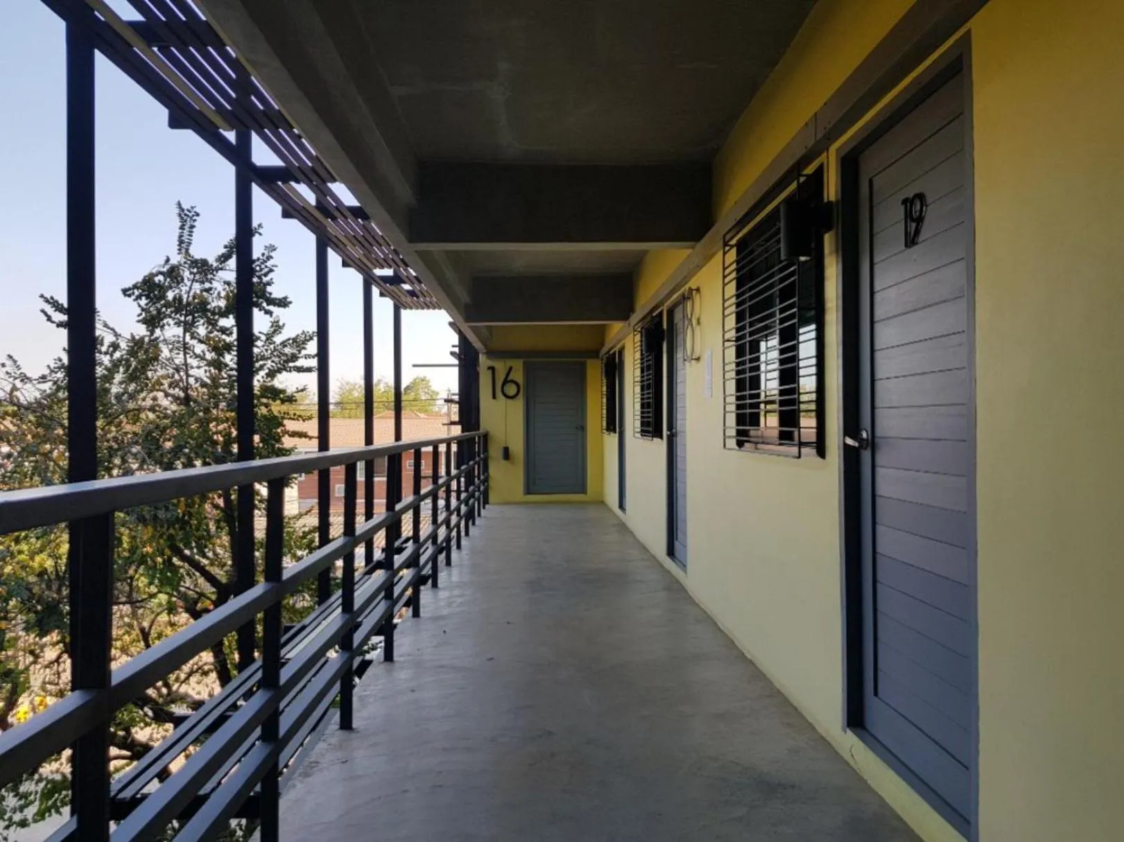 Balcony/Terrace in Elite Residence Phitsanulok SHA