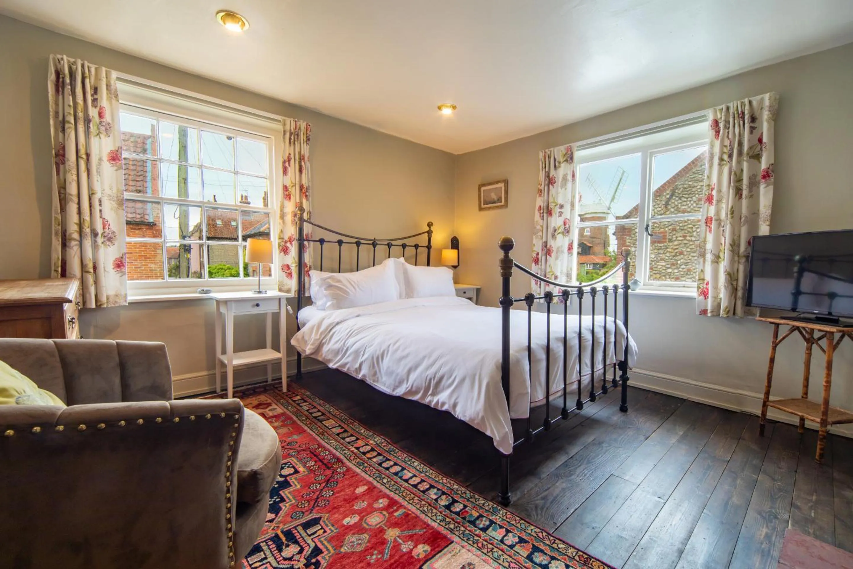 Bedroom, Bed in The Harnser, Cley