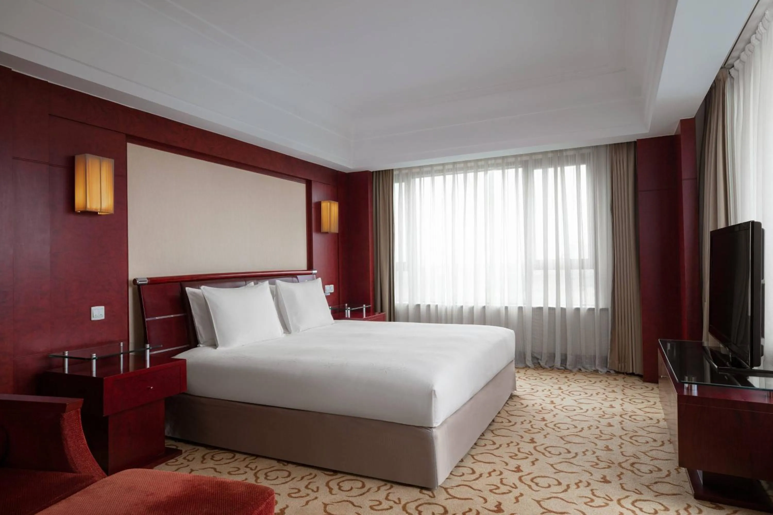 Bedroom, Bed in Courtyard by Marriott Shanghai Fengxian