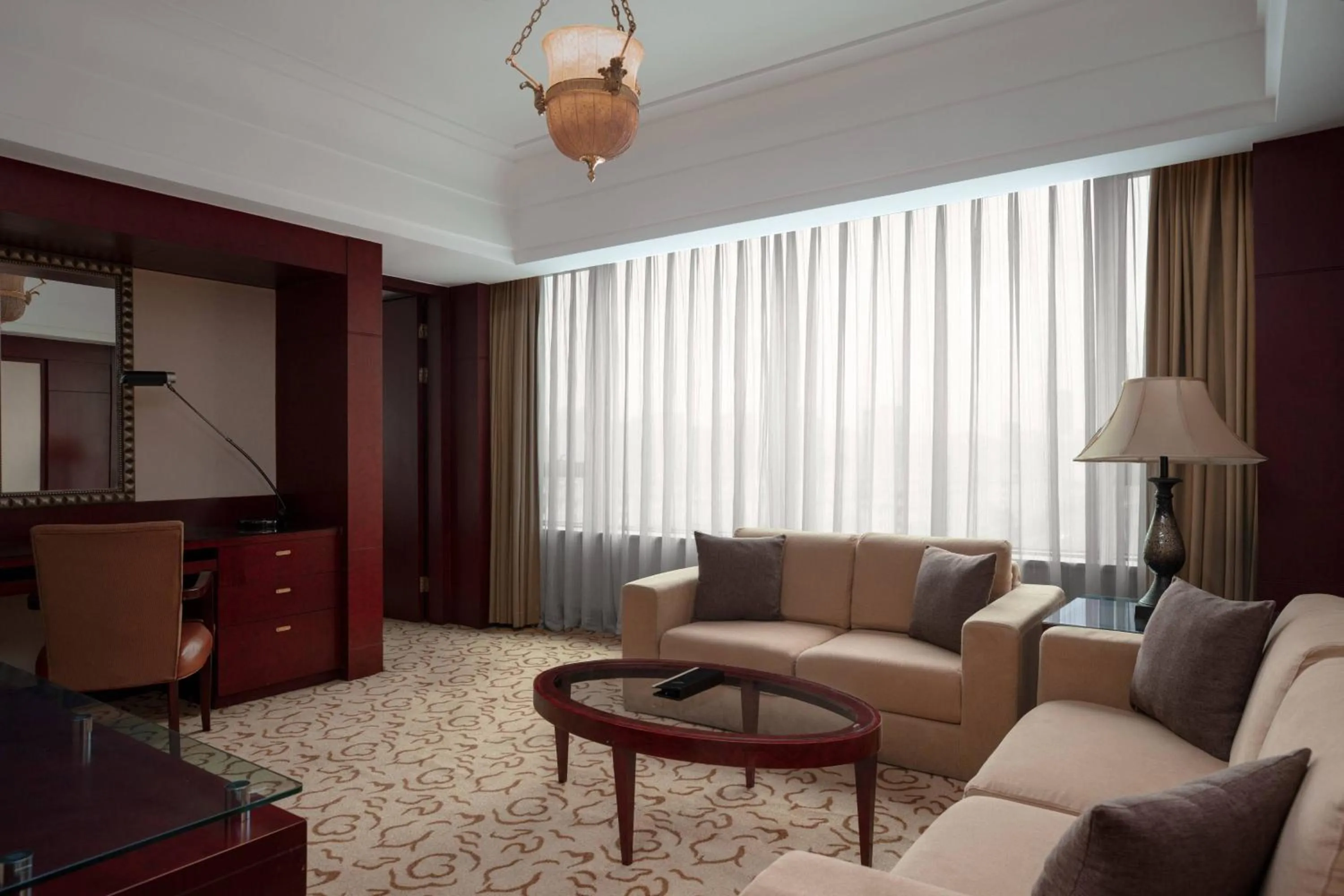 Living room in Courtyard by Marriott Shanghai Fengxian