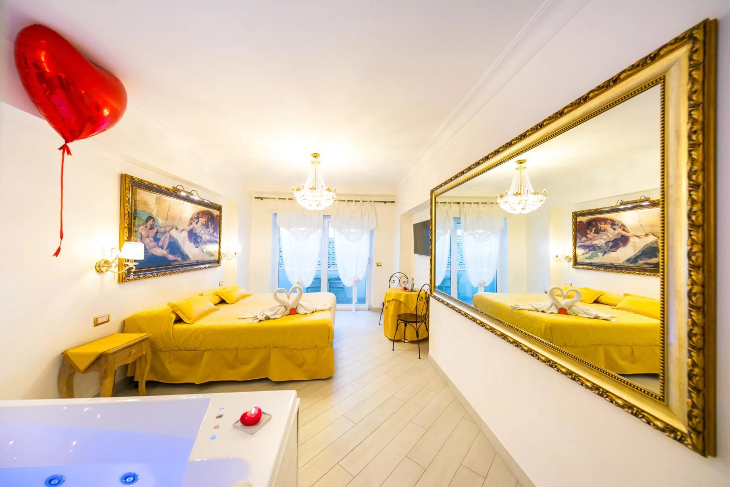 King Suite with Spa Bath in Suites Roma Tiburtina Elegance