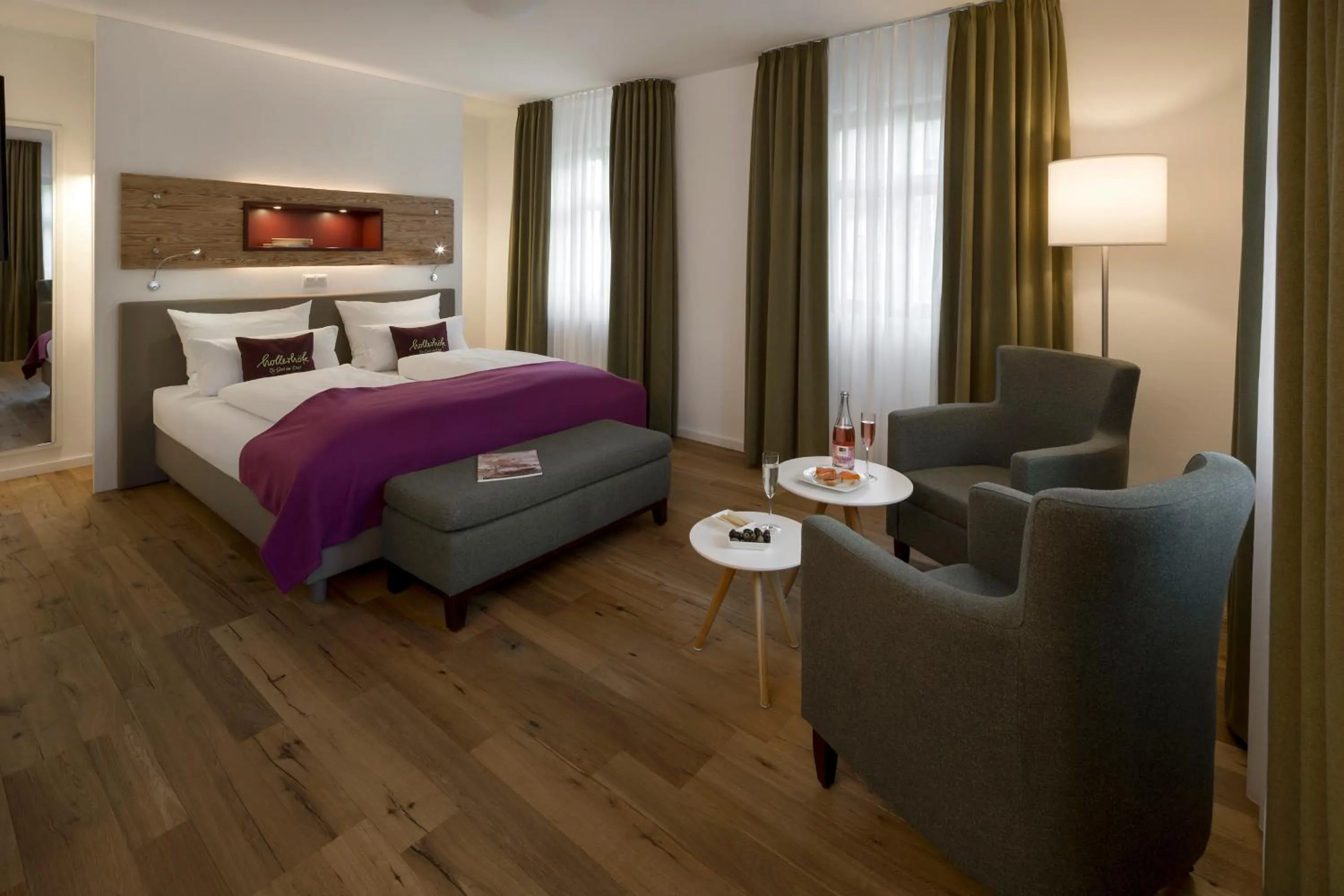 Living room, Bed in Hollerhöfe - Zu Gast im Dorf