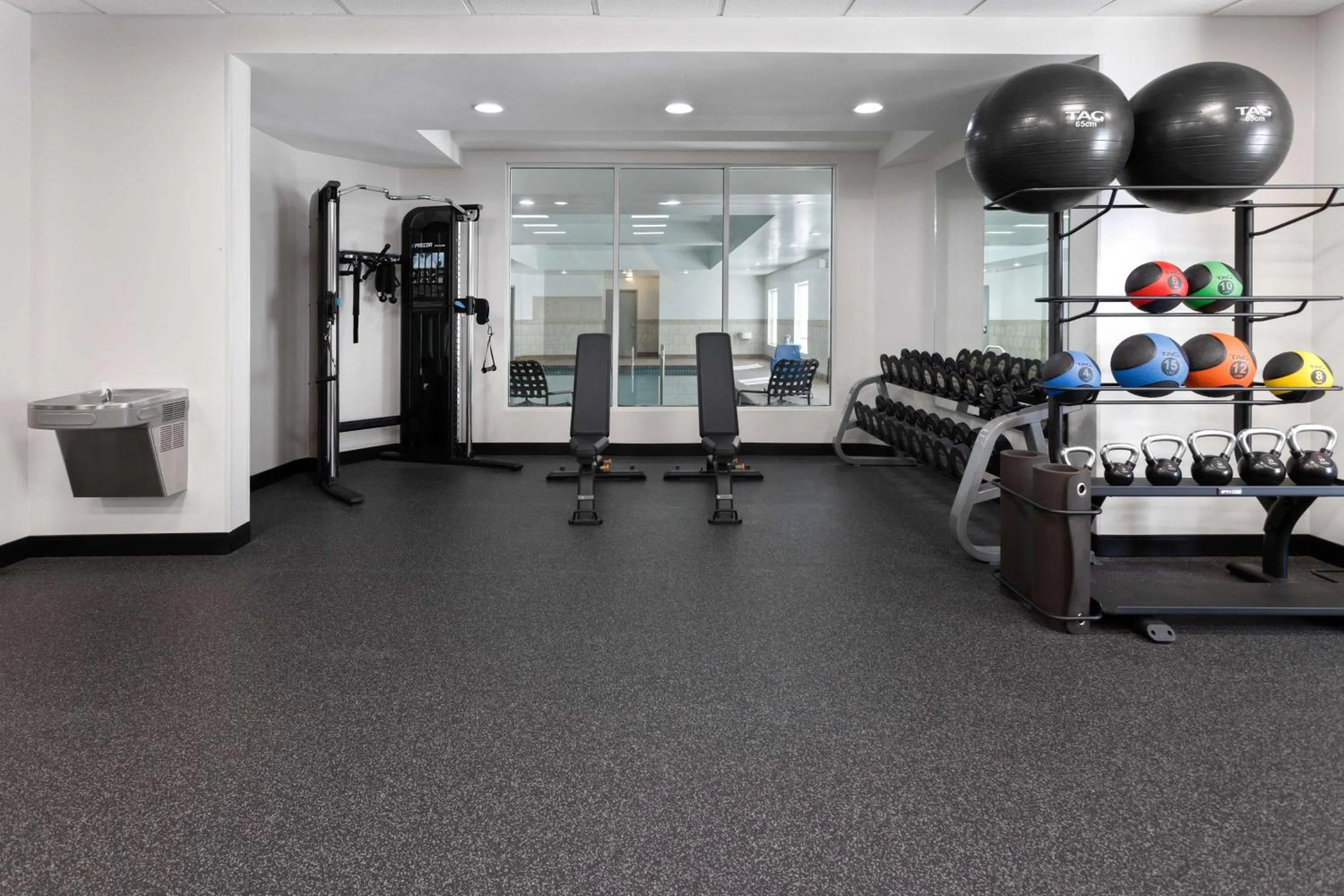 Fitness centre/facilities in Hilton Garden Inn Winston-Salem/Hanes Mall