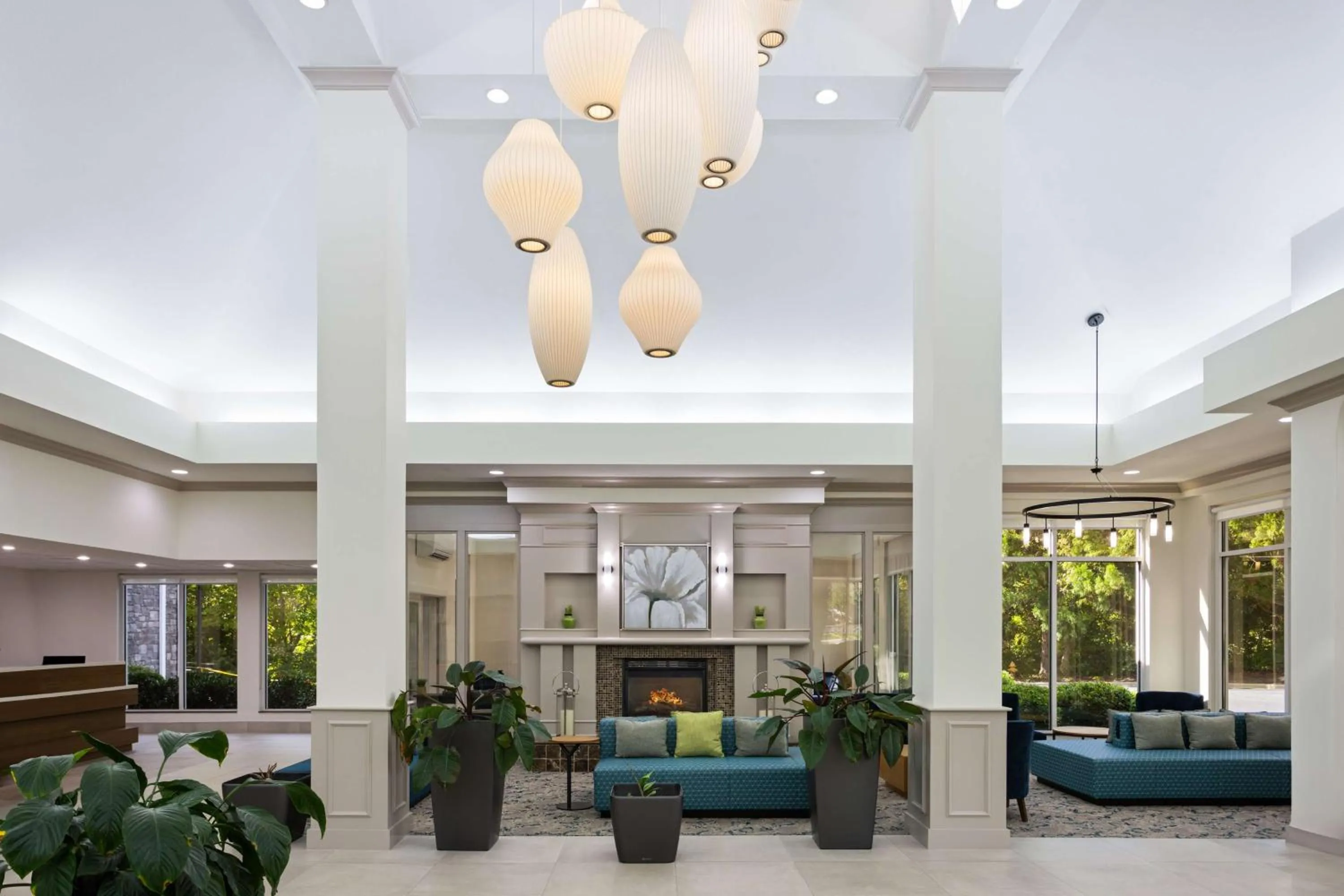 Lobby or reception in Hilton Garden Inn Winston-Salem/Hanes Mall