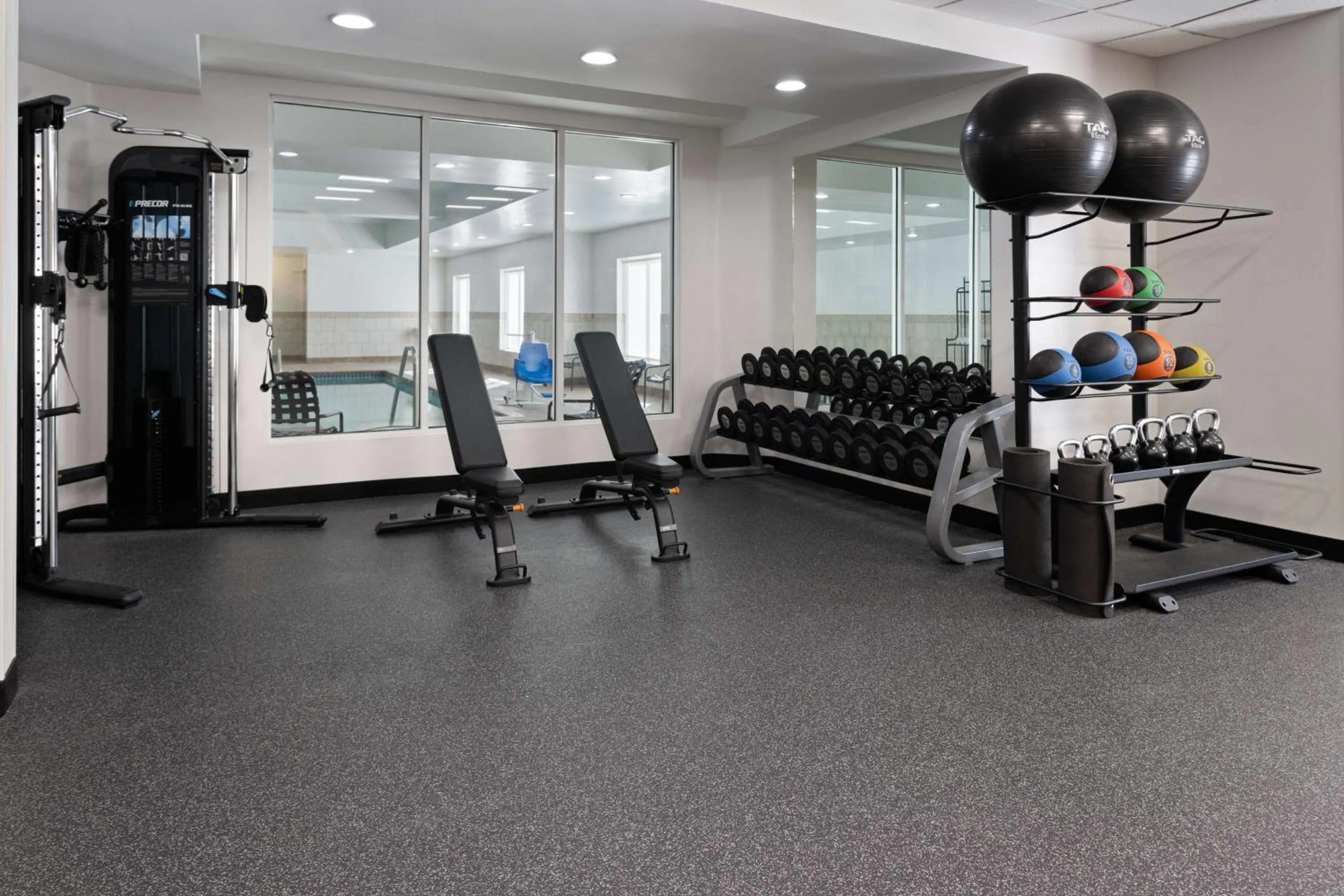 Fitness centre/facilities in Hilton Garden Inn Winston-Salem/Hanes Mall
