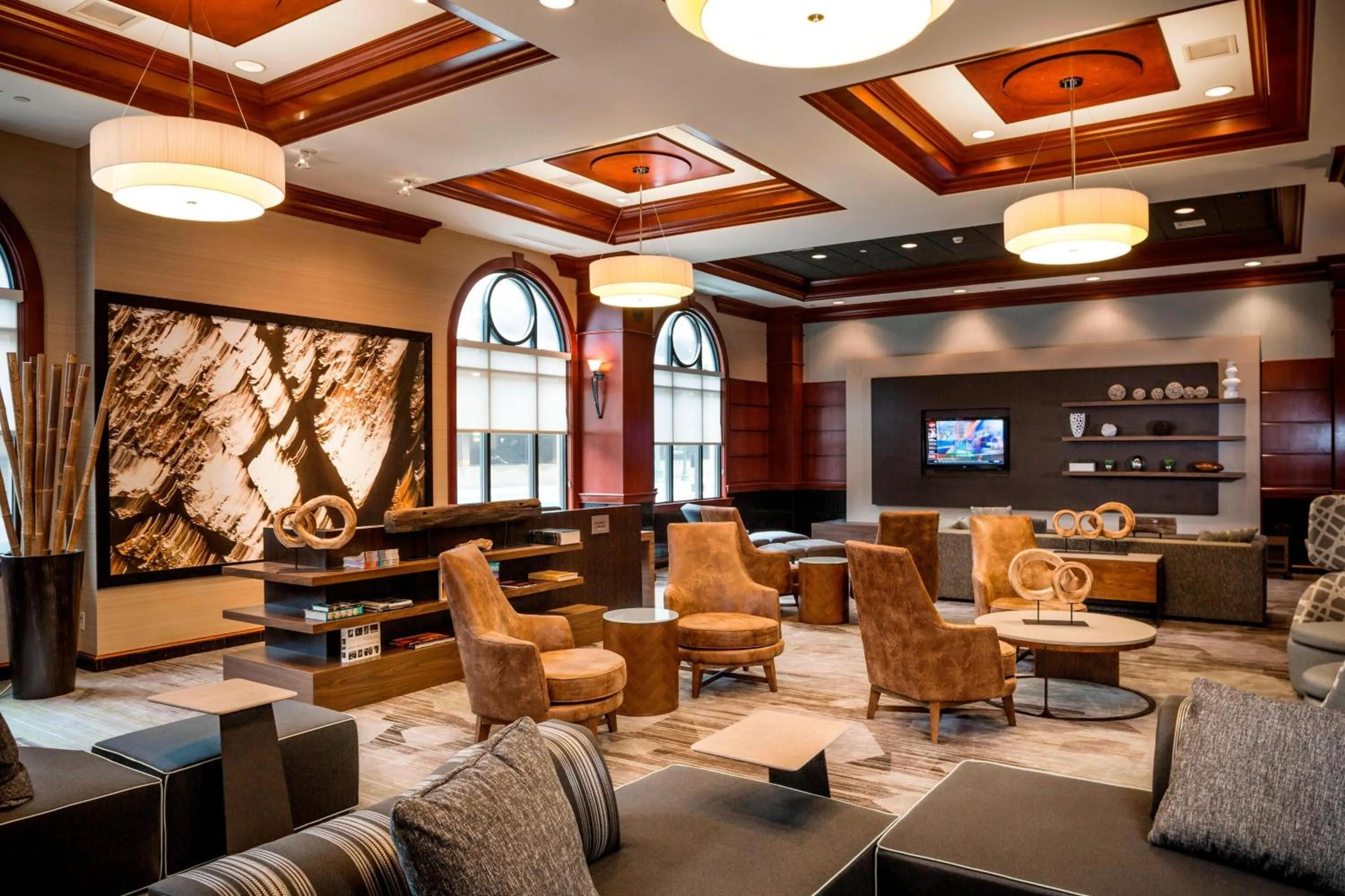 Lobby or reception in Courtyard by Marriott Norfolk Downtown