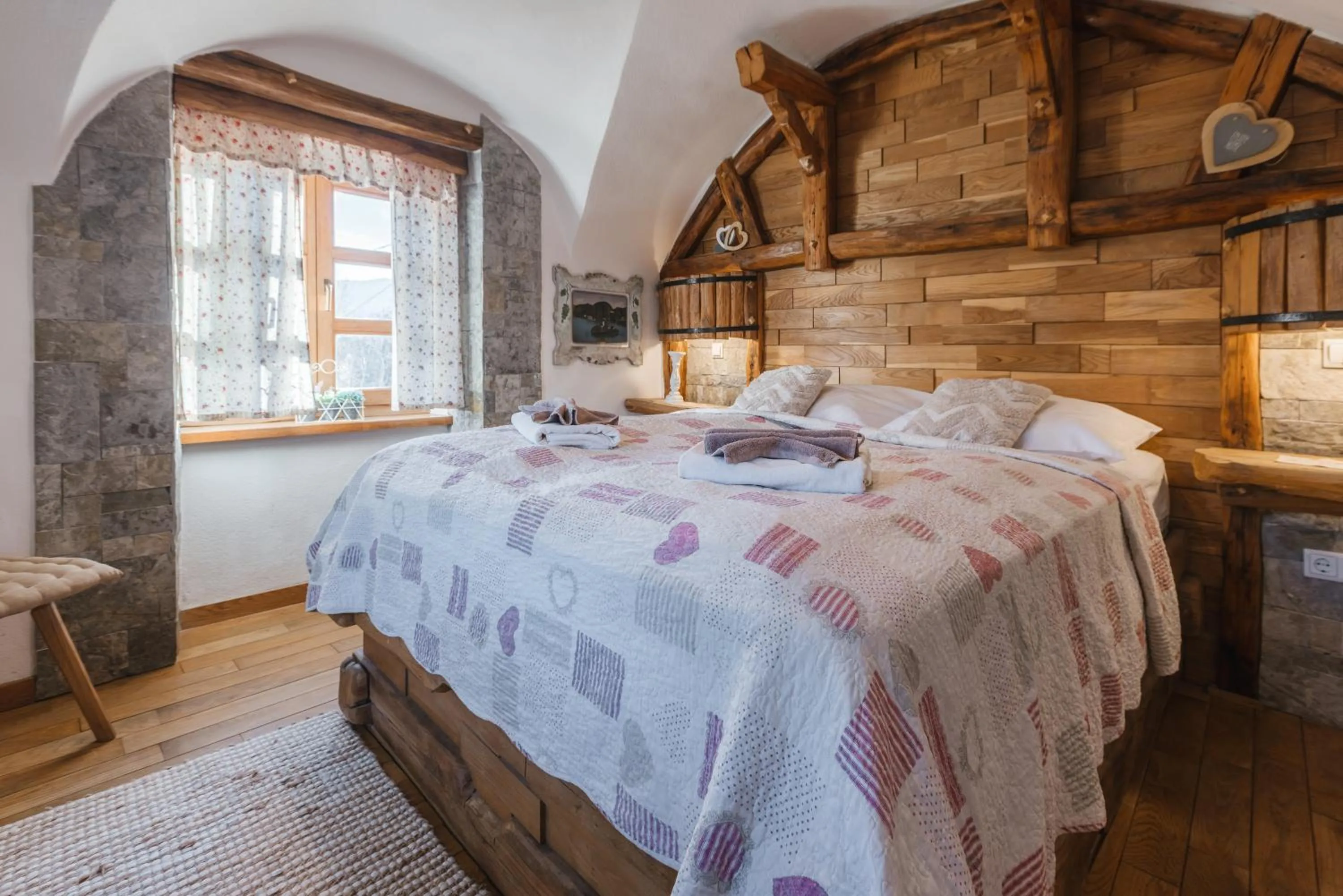 Bed in Old Bled House