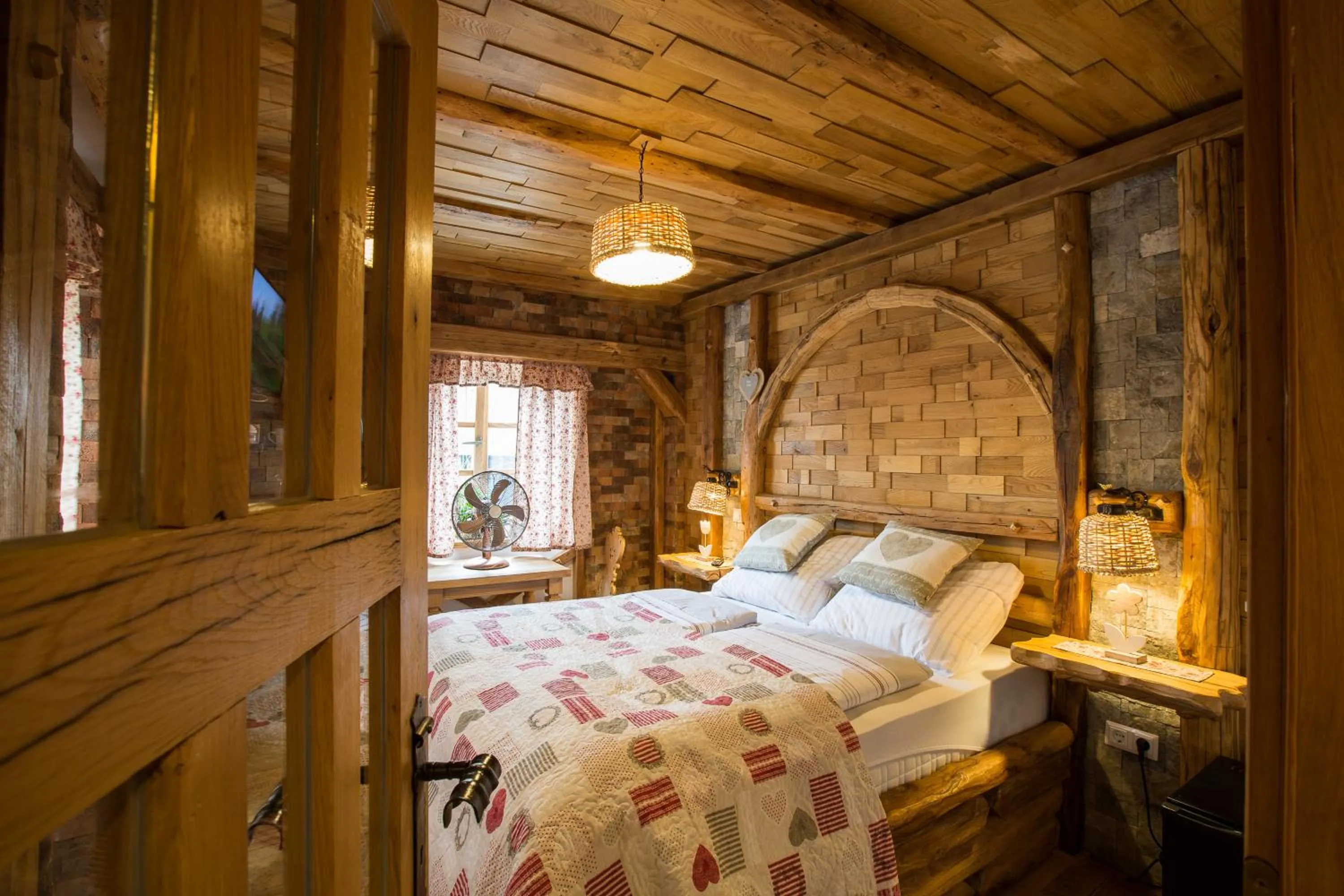 Property building, Bed in Old Bled House
