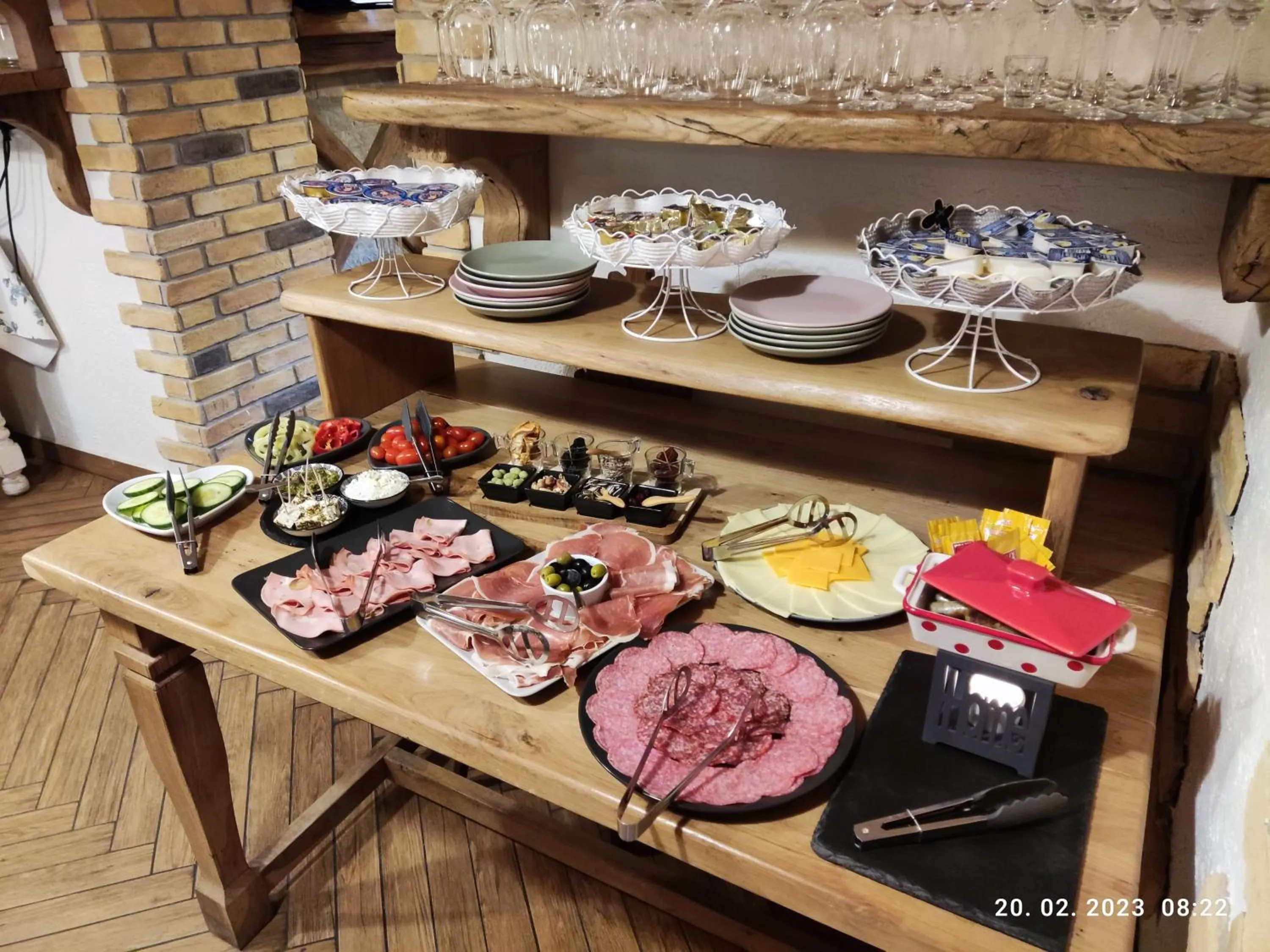 Breakfast in Old Bled House