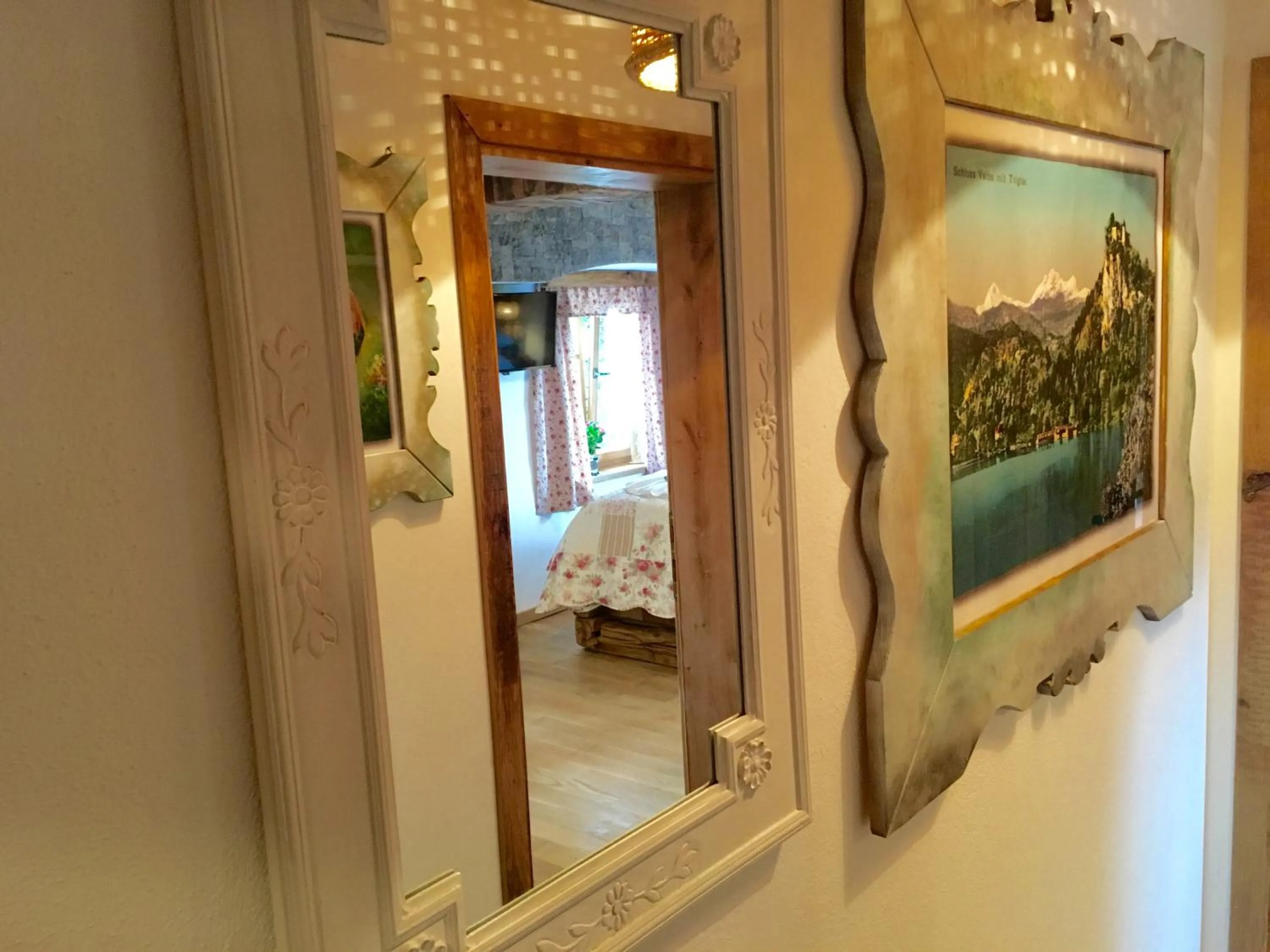 Decorative detail in Old Bled House