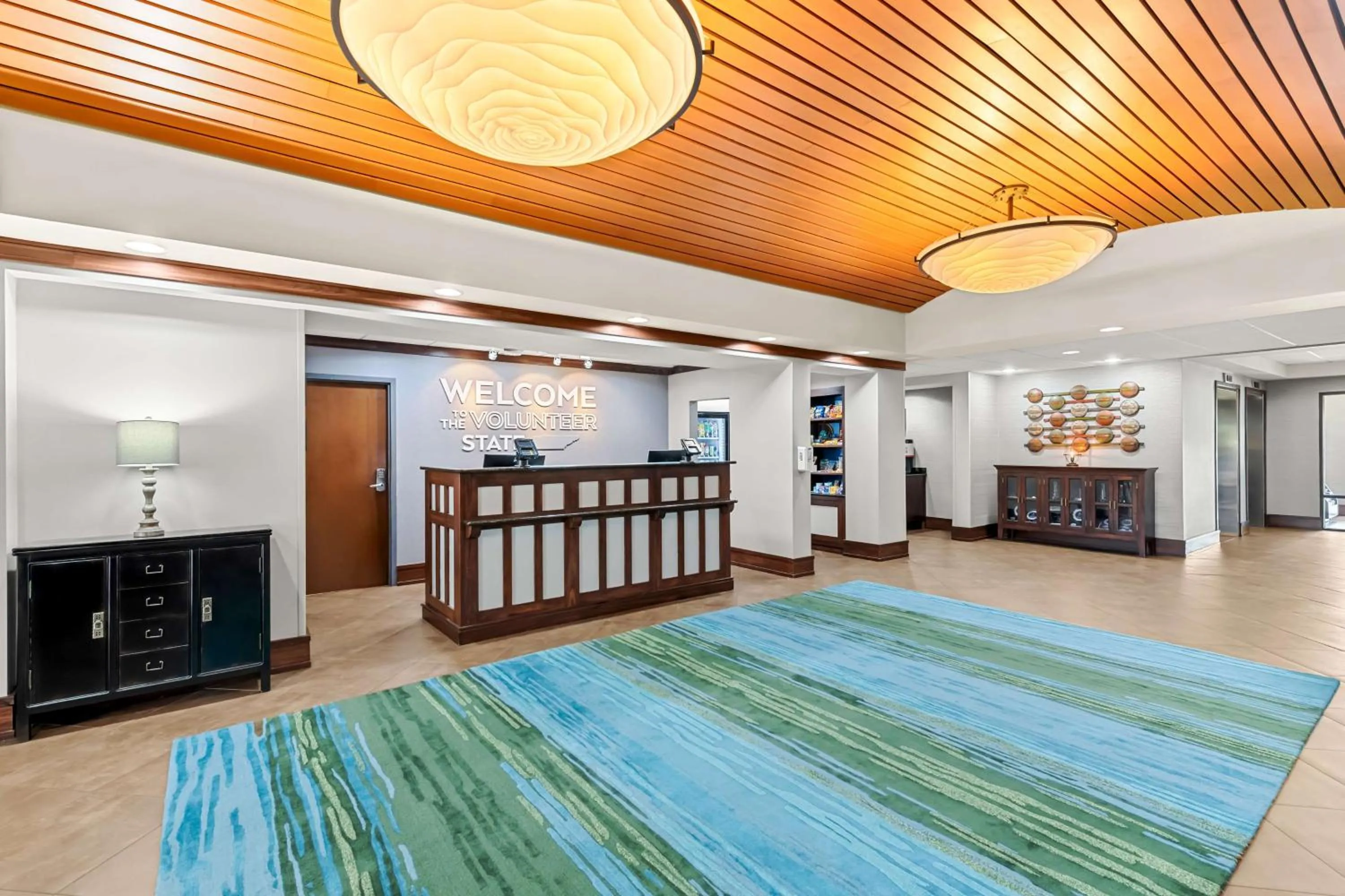Lobby or reception in Hampton Inn Chattanooga-North