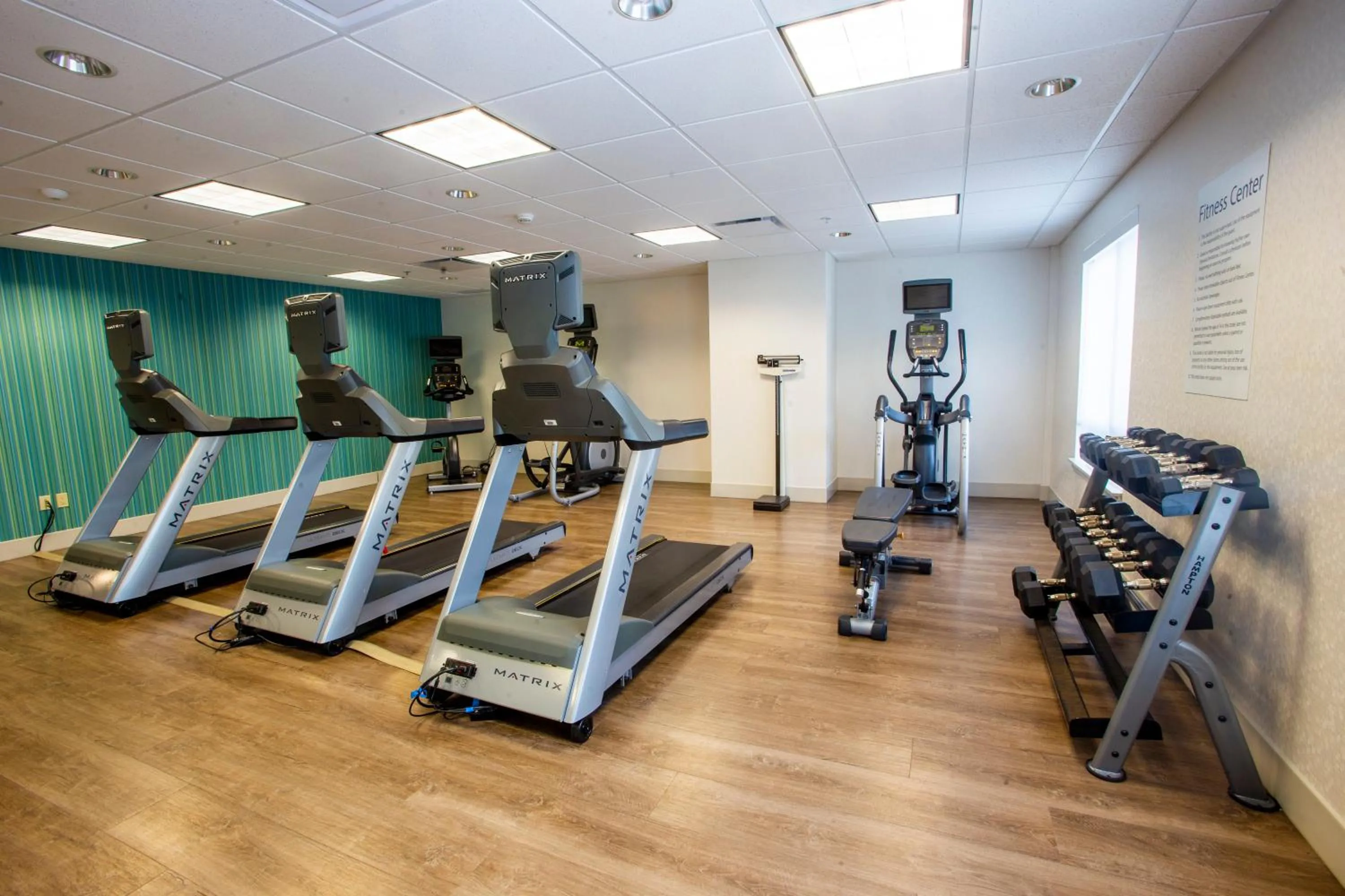 Fitness centre/facilities in Holiday Inn Express & Suites Bethlehem Arpt-Allentown Area