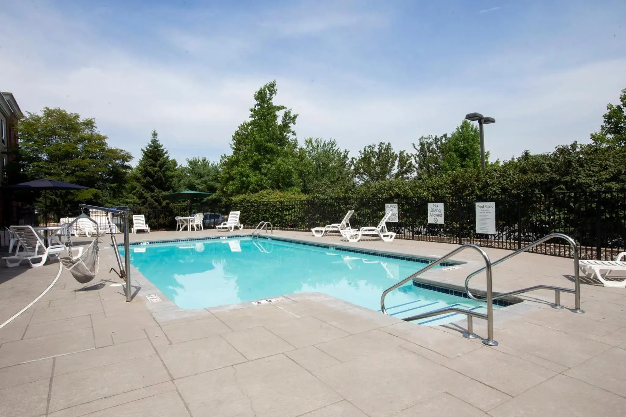 Swimming pool in Holiday Inn Express & Suites Bethlehem Airport-Allentown Area Swimming pool in Holiday Inn Express & Suites Bethlehem Airport-Allentown Area