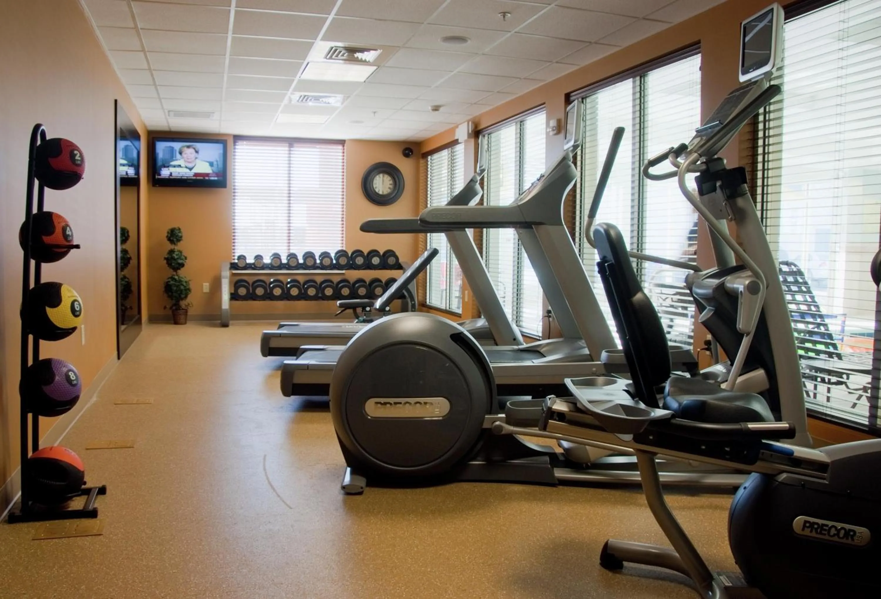 Fitness centre/facilities in Hilton Garden Inn Dulles North