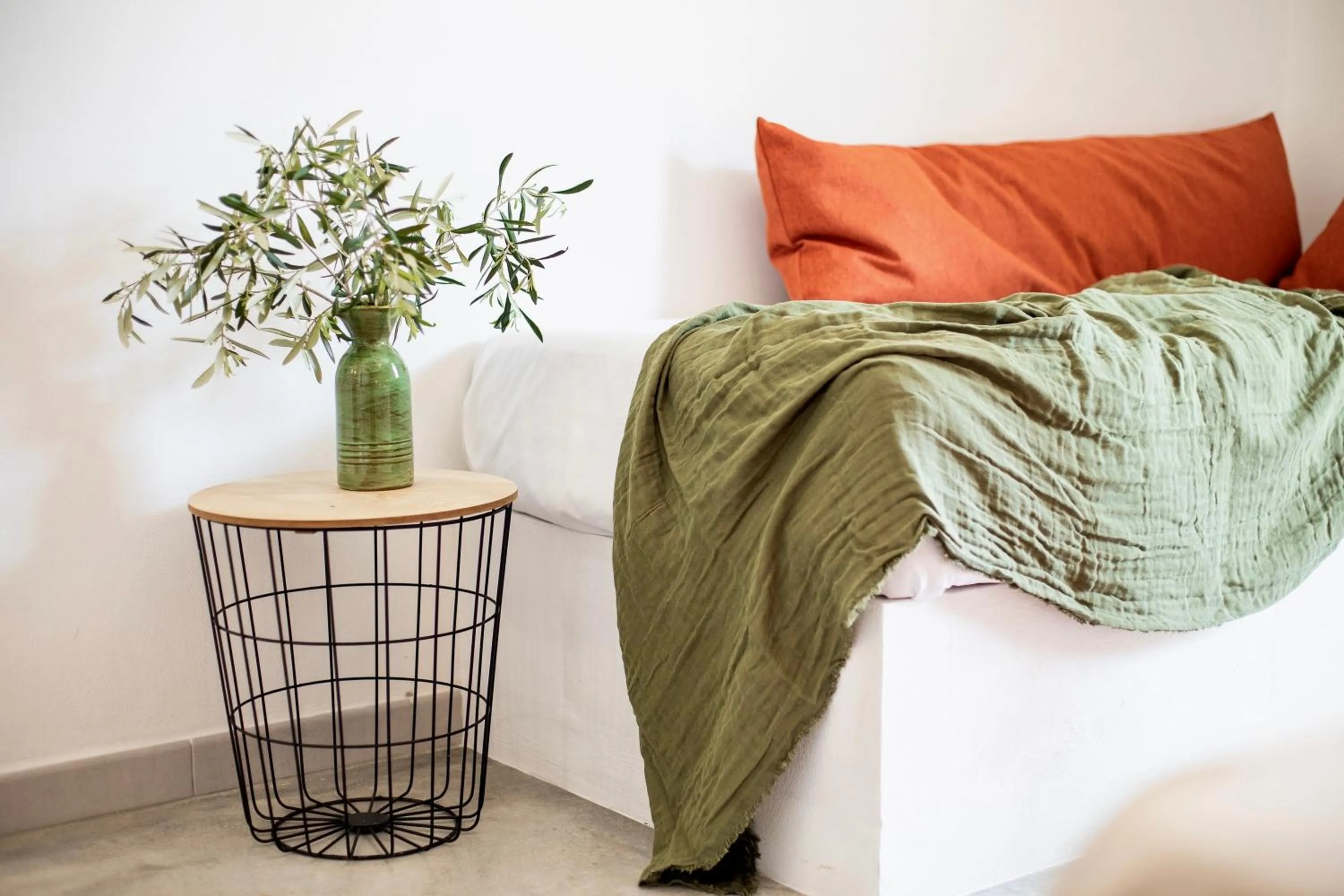 Bed in Tenuta Amostuni-Country House