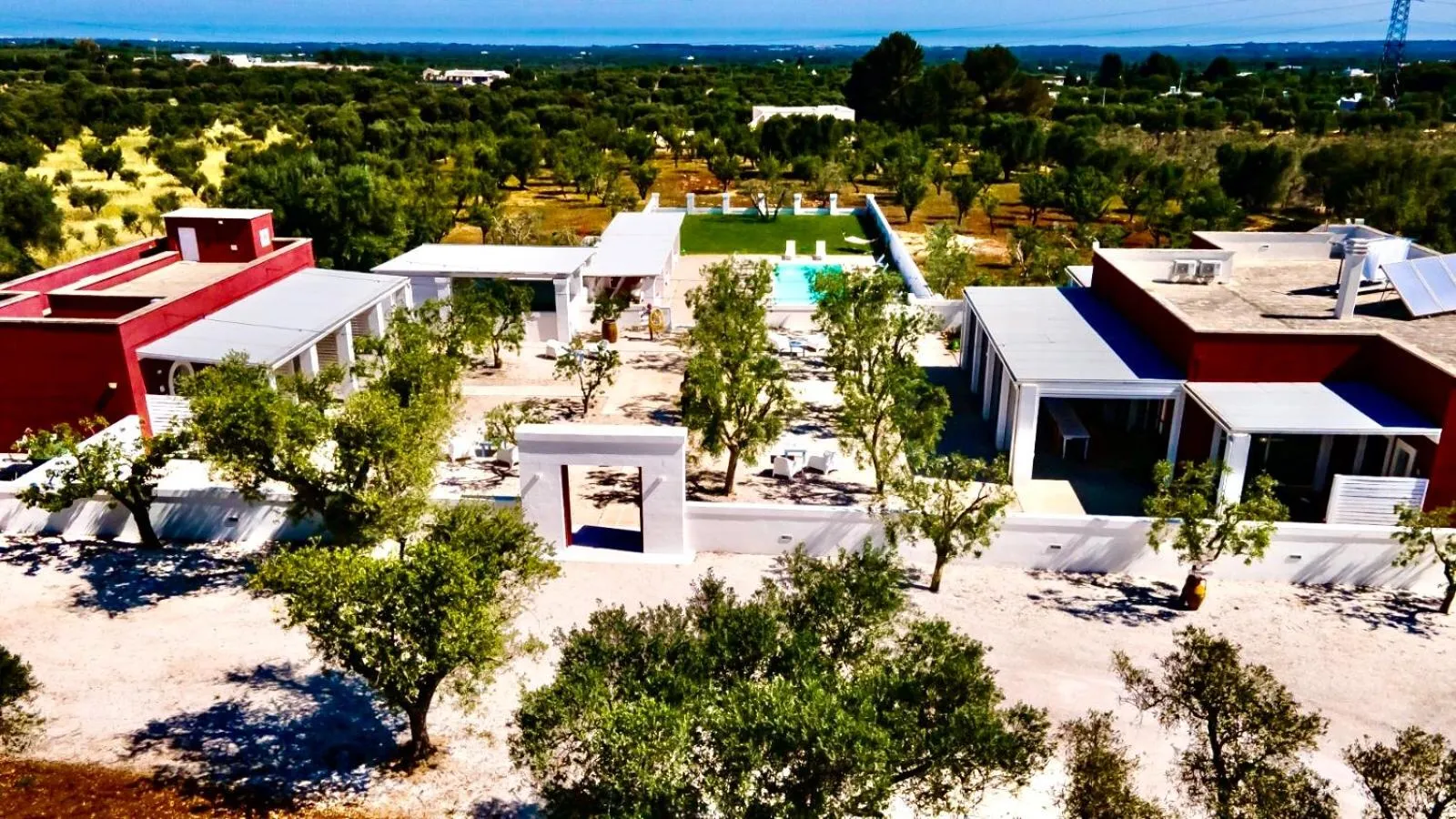 Garden in Tenuta Amostuni-Country House