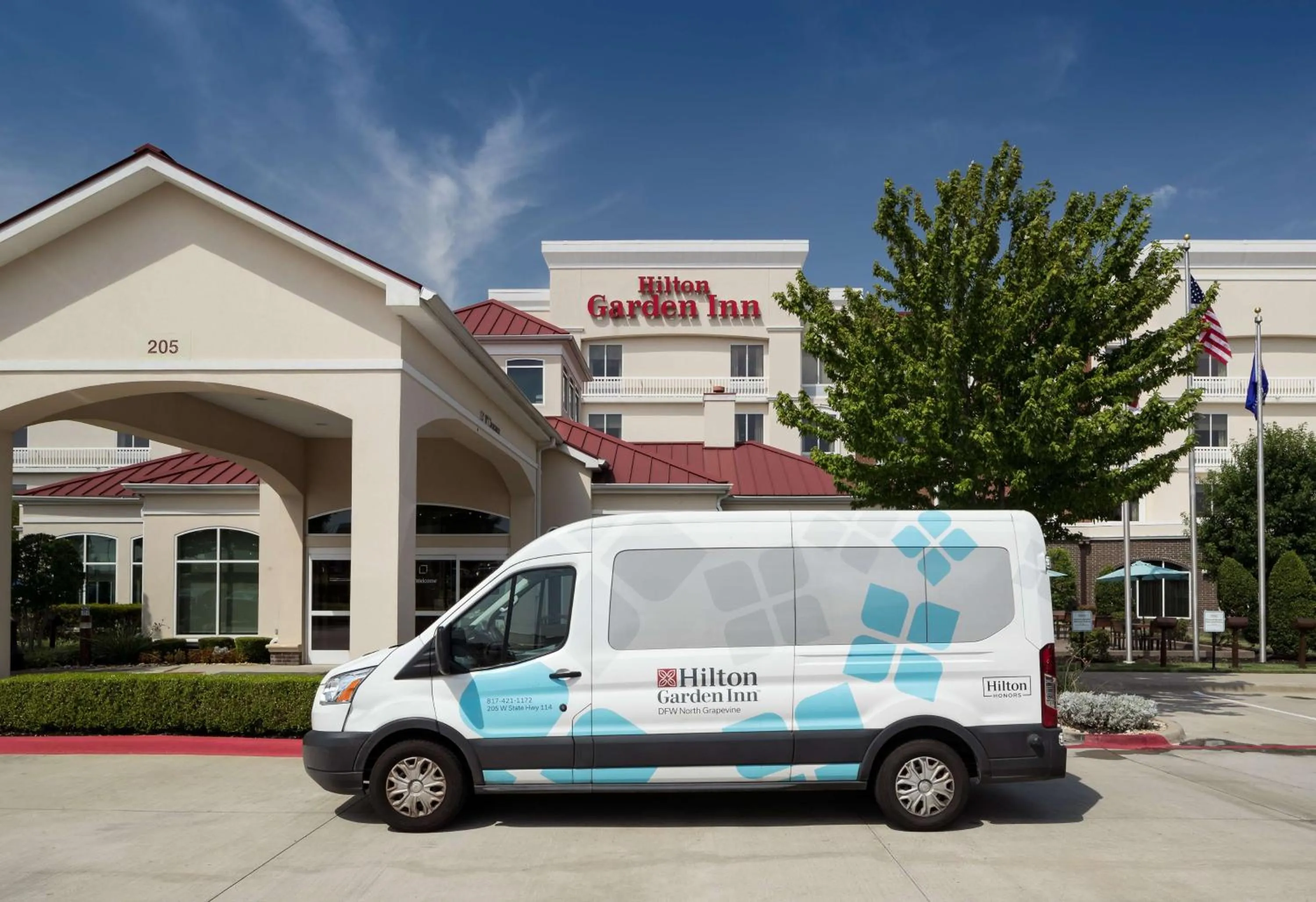 Property building in Hilton Garden Inn DFW North Grapevine