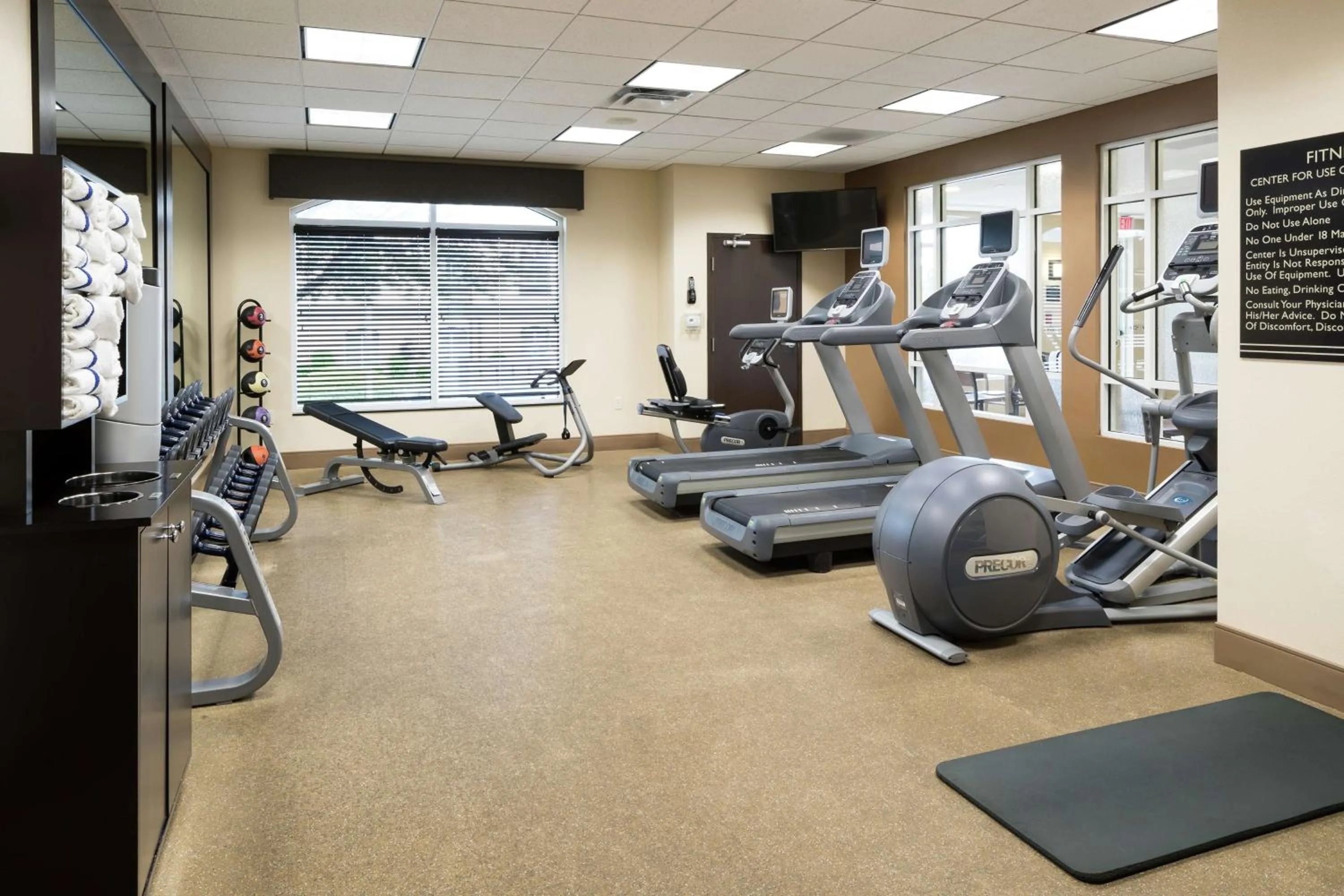 Fitness centre/facilities in Hilton Garden Inn DFW North Grapevine