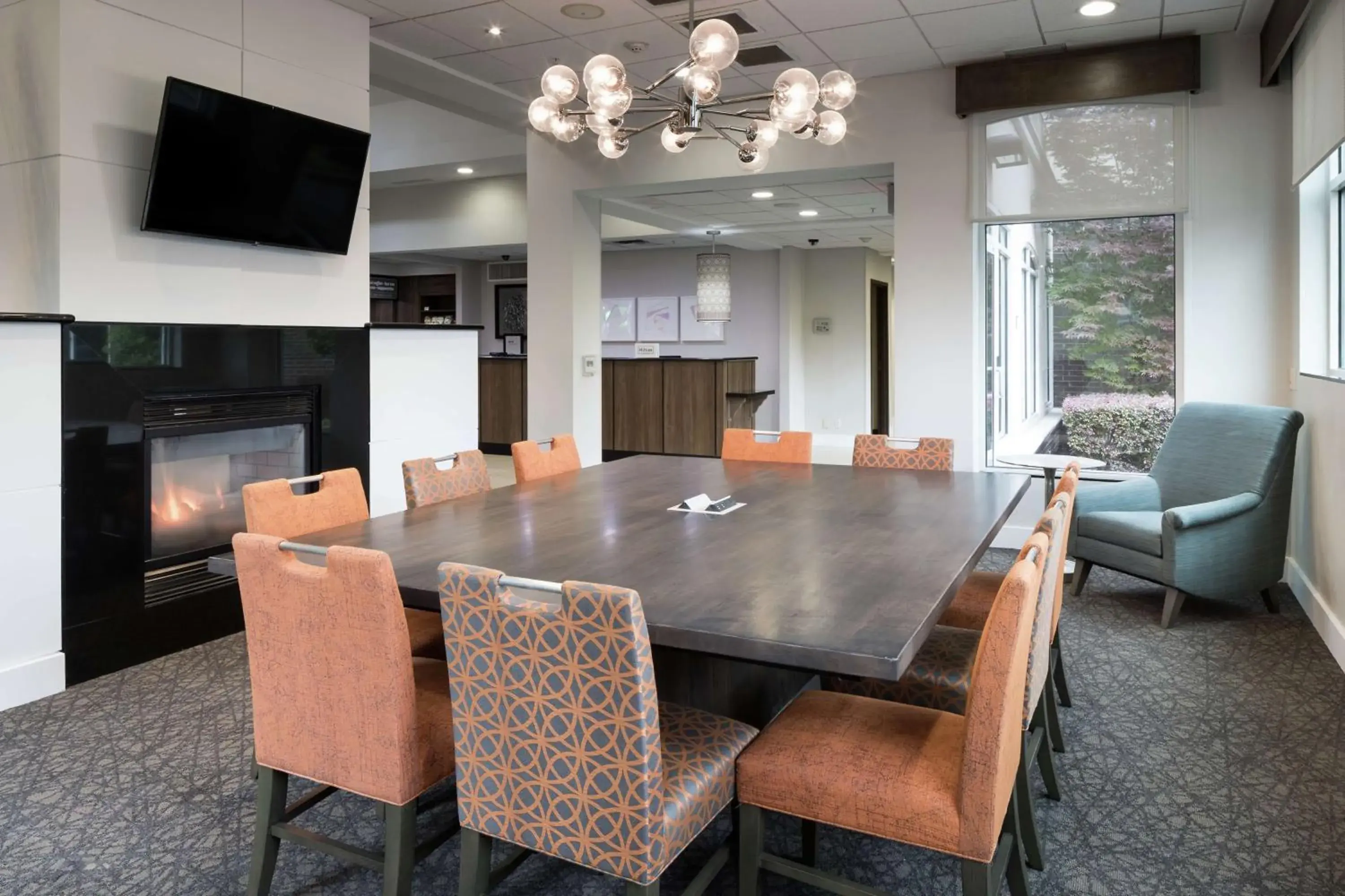 Lobby or reception in Hilton Garden Inn DFW North Grapevine Lobby or reception in Hilton Garden Inn DFW North Grapevine