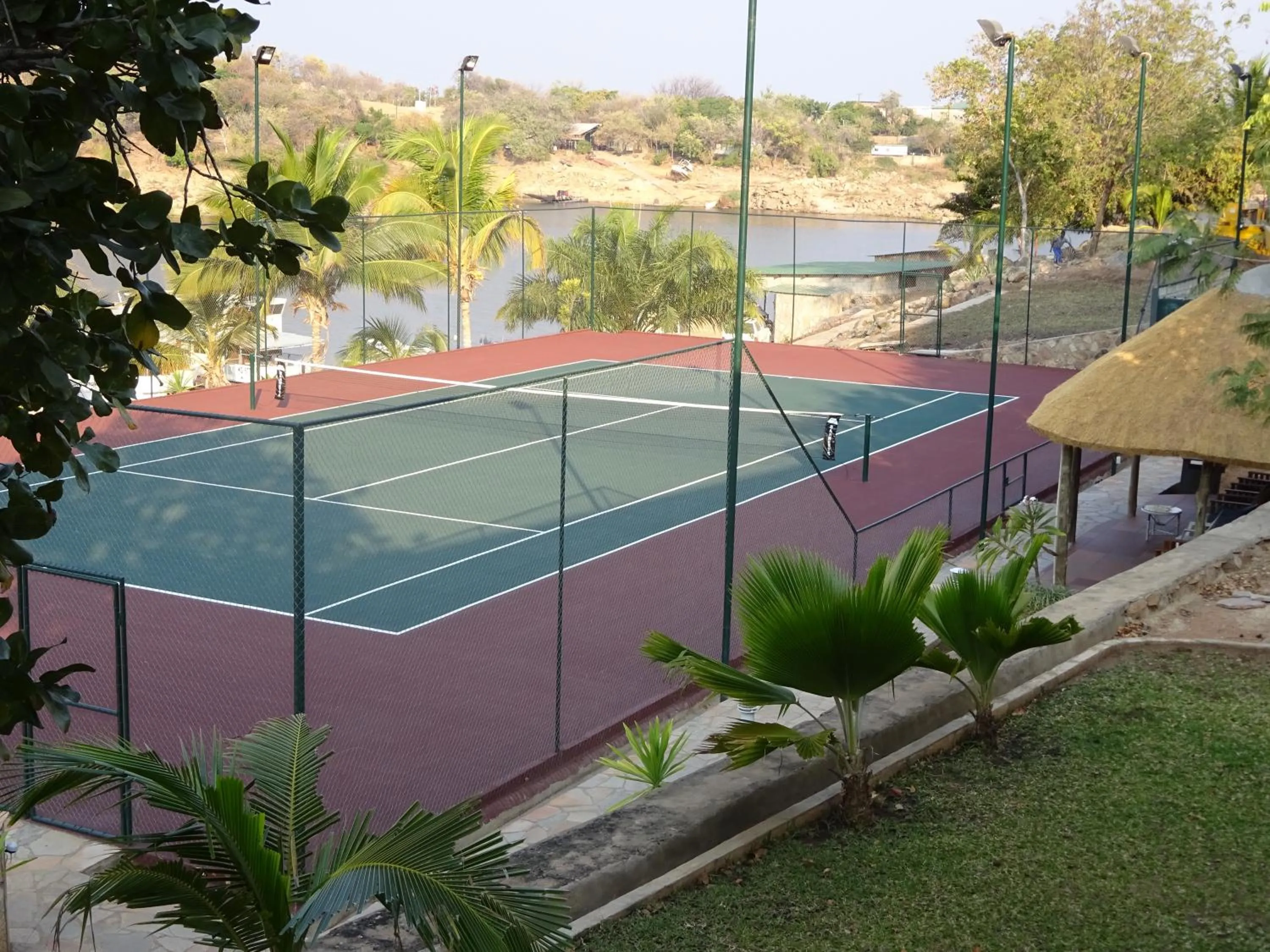 Tennis court in Lake Kariba Inns