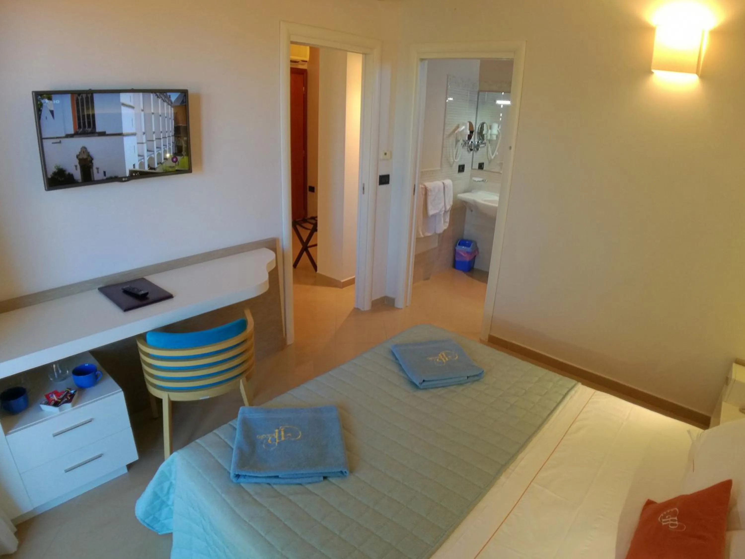 Bed in Hotel Residence Piccolo