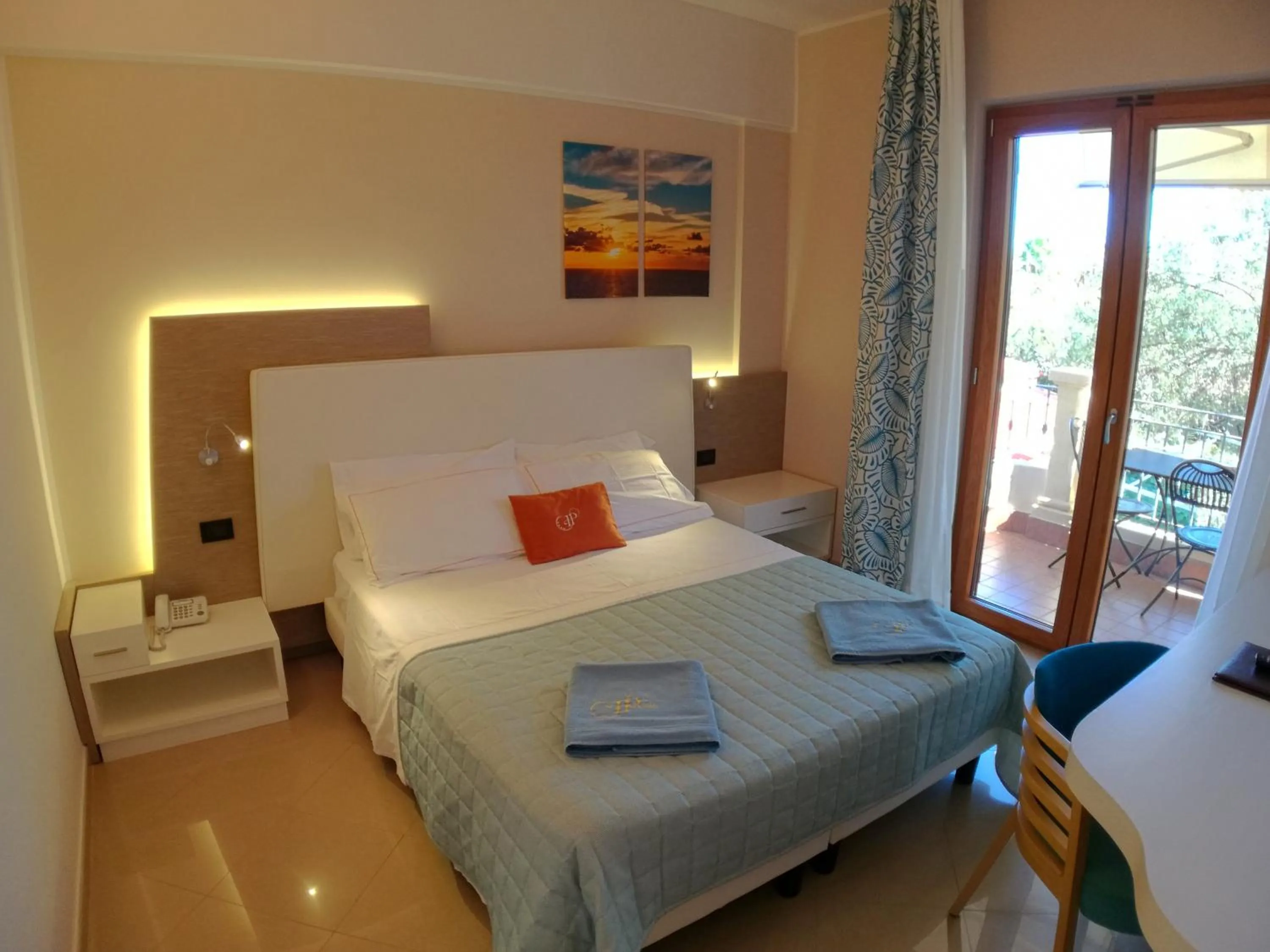 Bed in Hotel Residence Piccolo