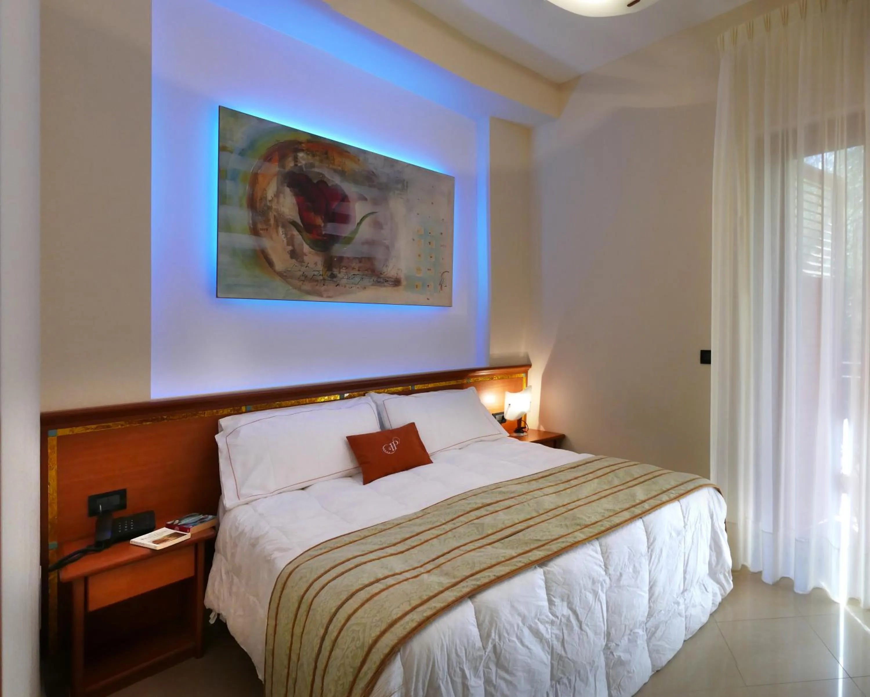 Bed in Hotel Residence Piccolo