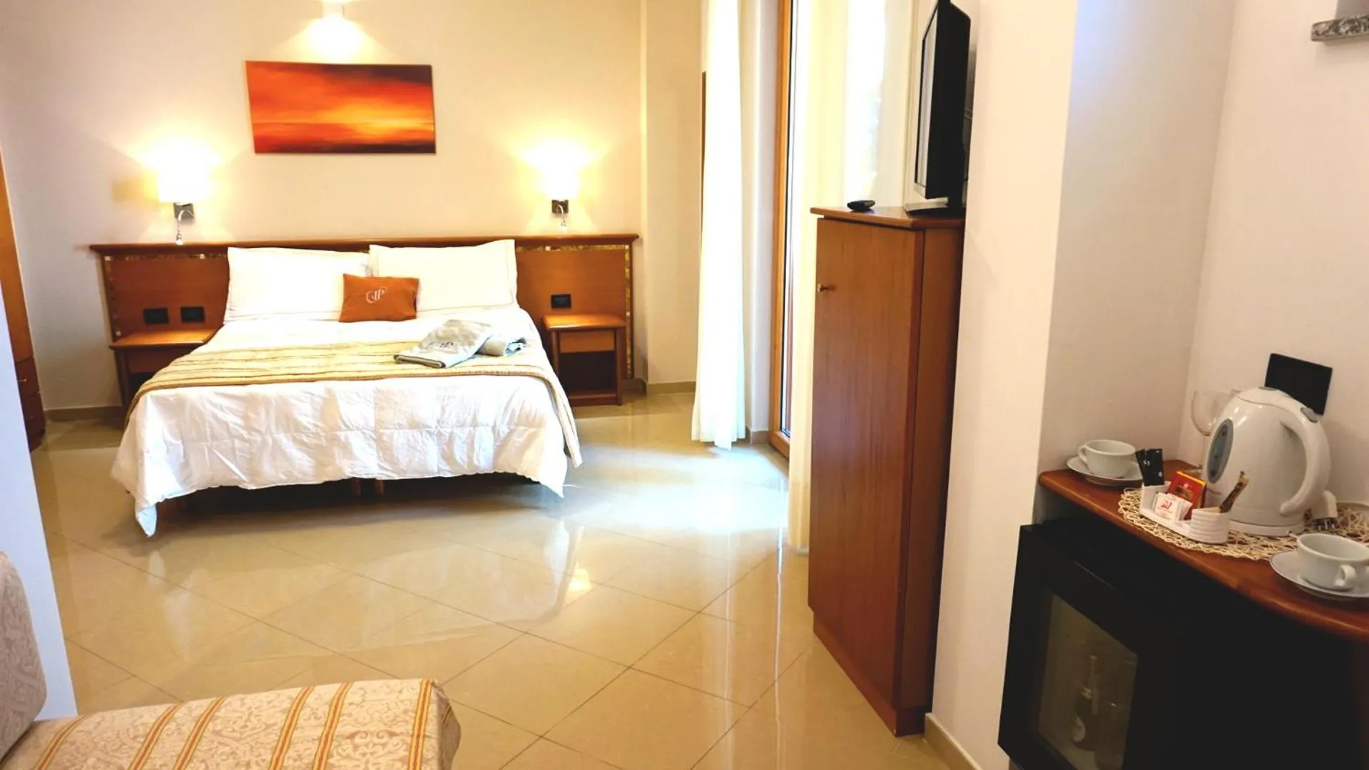 Bed in Hotel Residence Piccolo