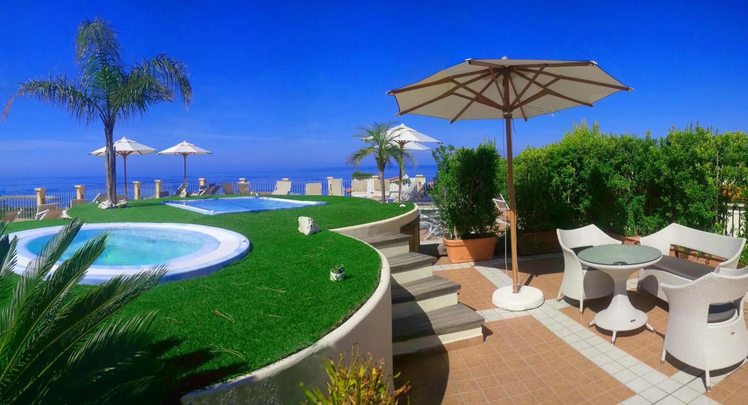 Solarium in Hotel Residence Piccolo