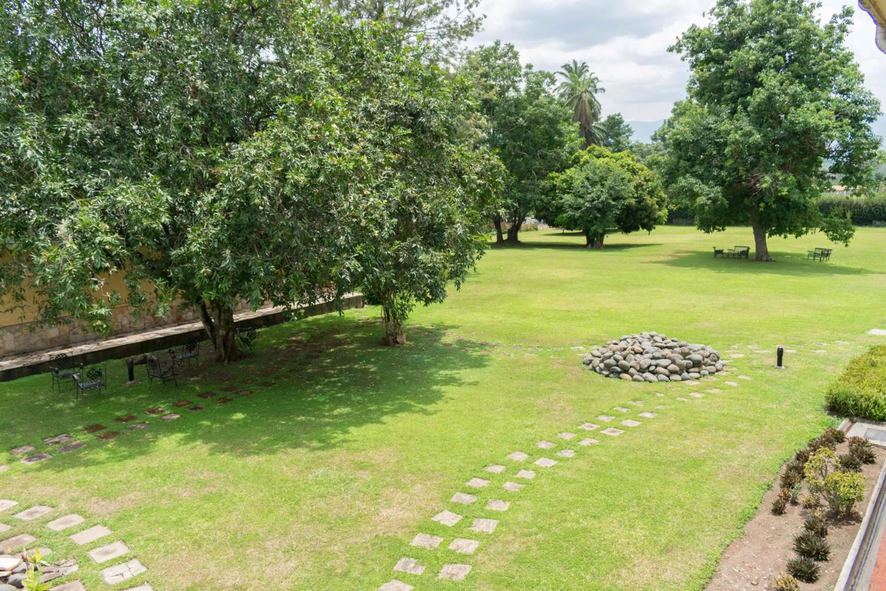 Garden view in Mountains of the Moon Hotel Fort Portal