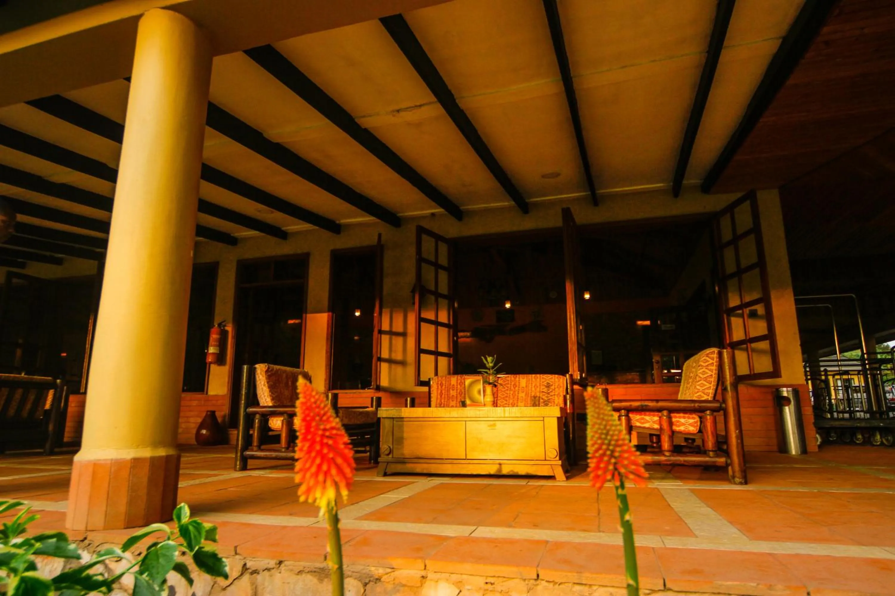 Restaurant/places to eat in Mountains of the Moon Hotel Fort Portal