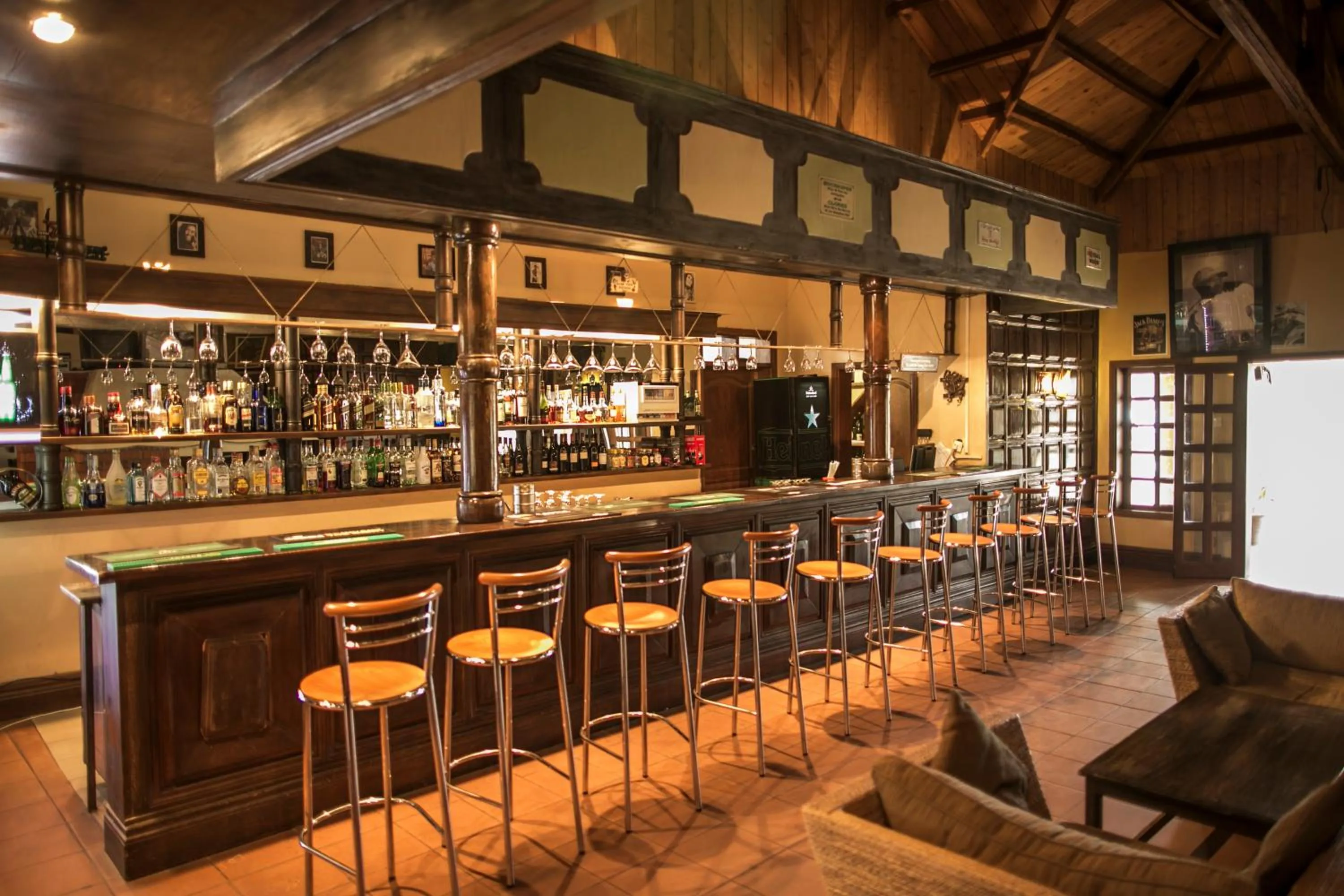 Lounge or bar in Mountains of the Moon Hotel Fort Portal