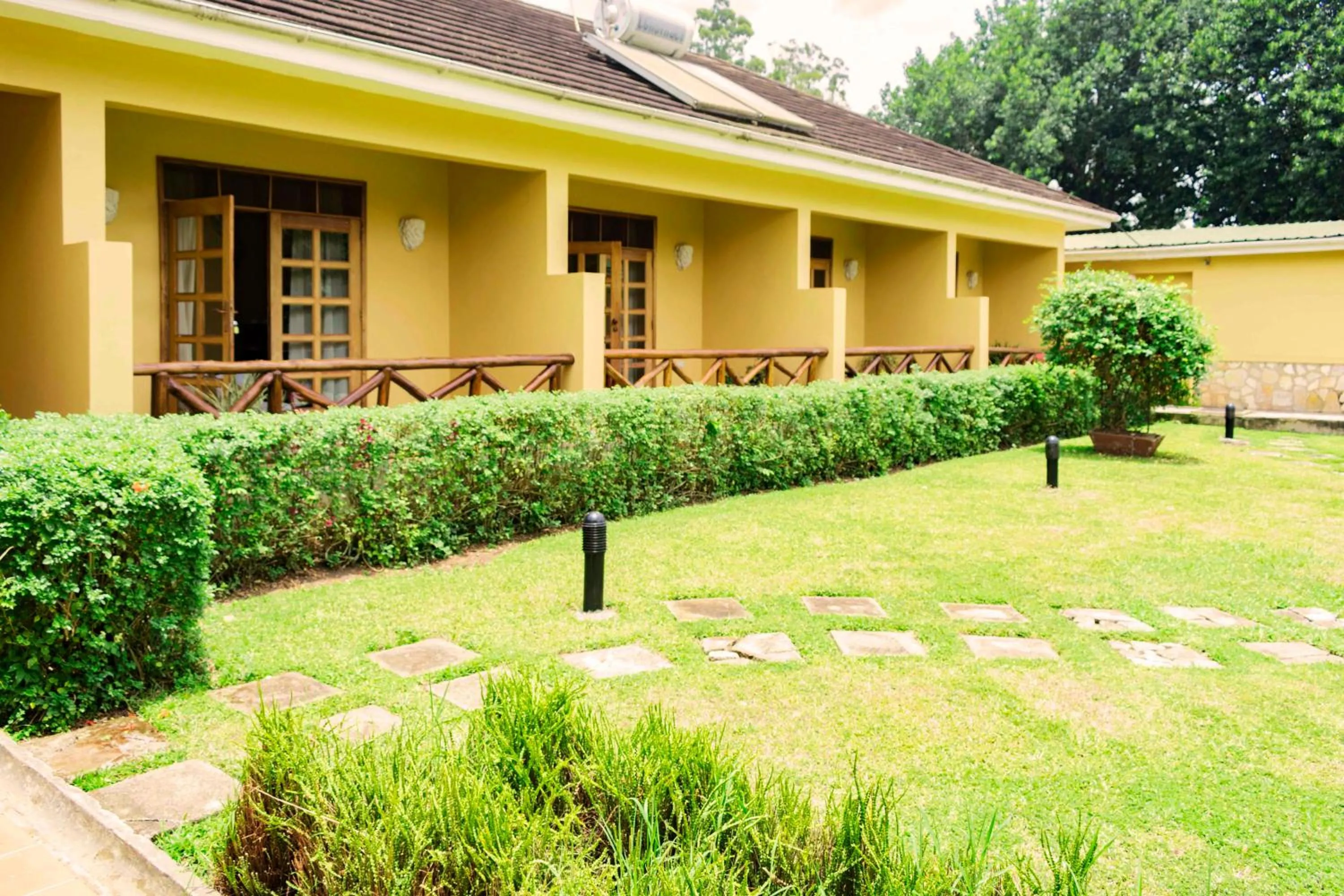 Garden in Mountains of the Moon Hotel Fort Portal