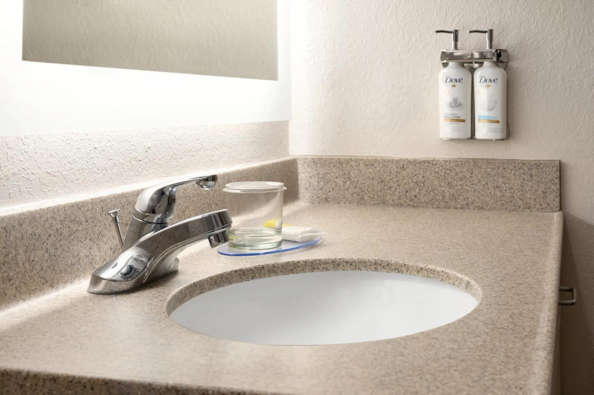 Bathroom in Candlewood Suites Watertown Fort Drum by IHG