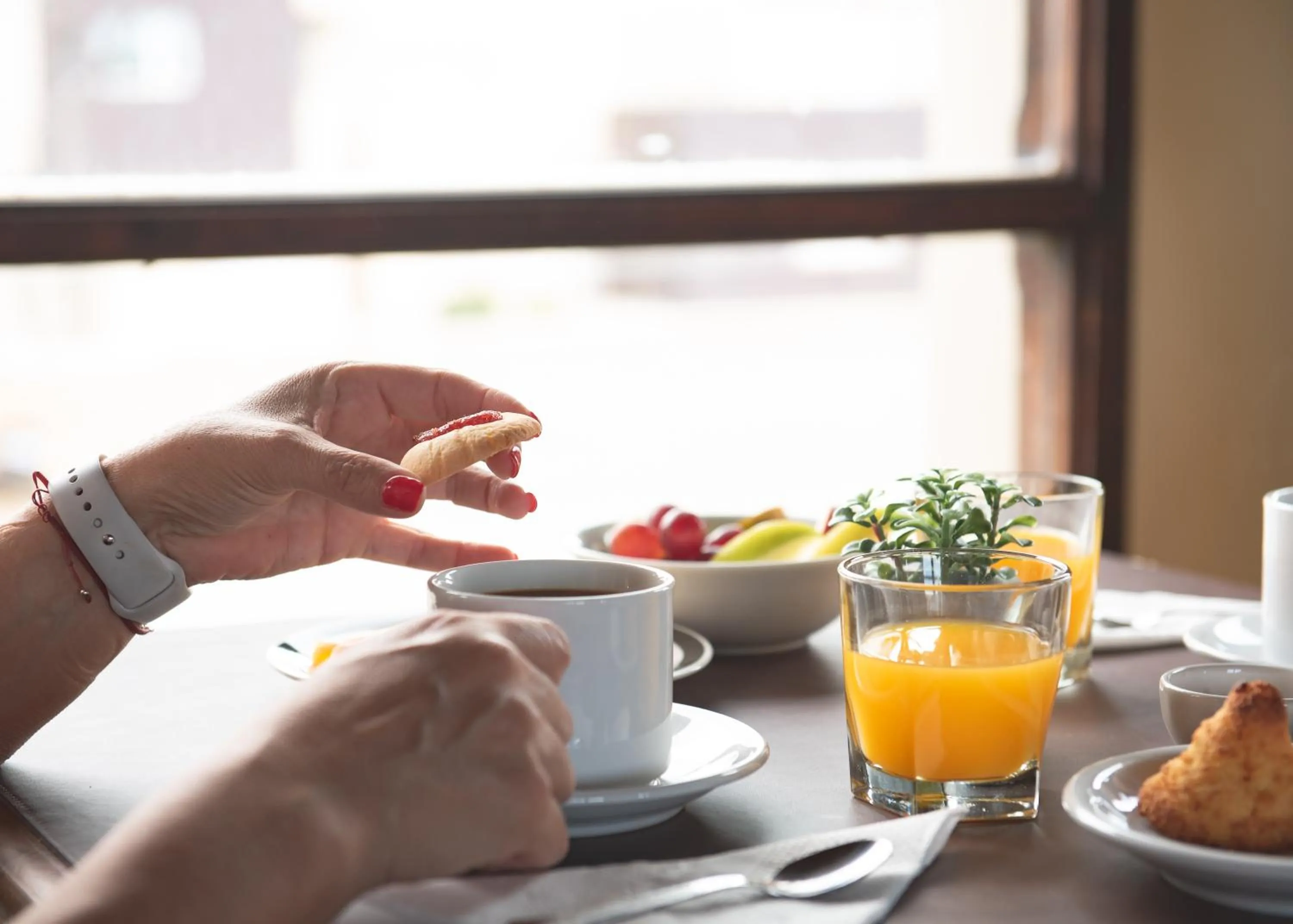 Breakfast in Glaciares De La Patagonia