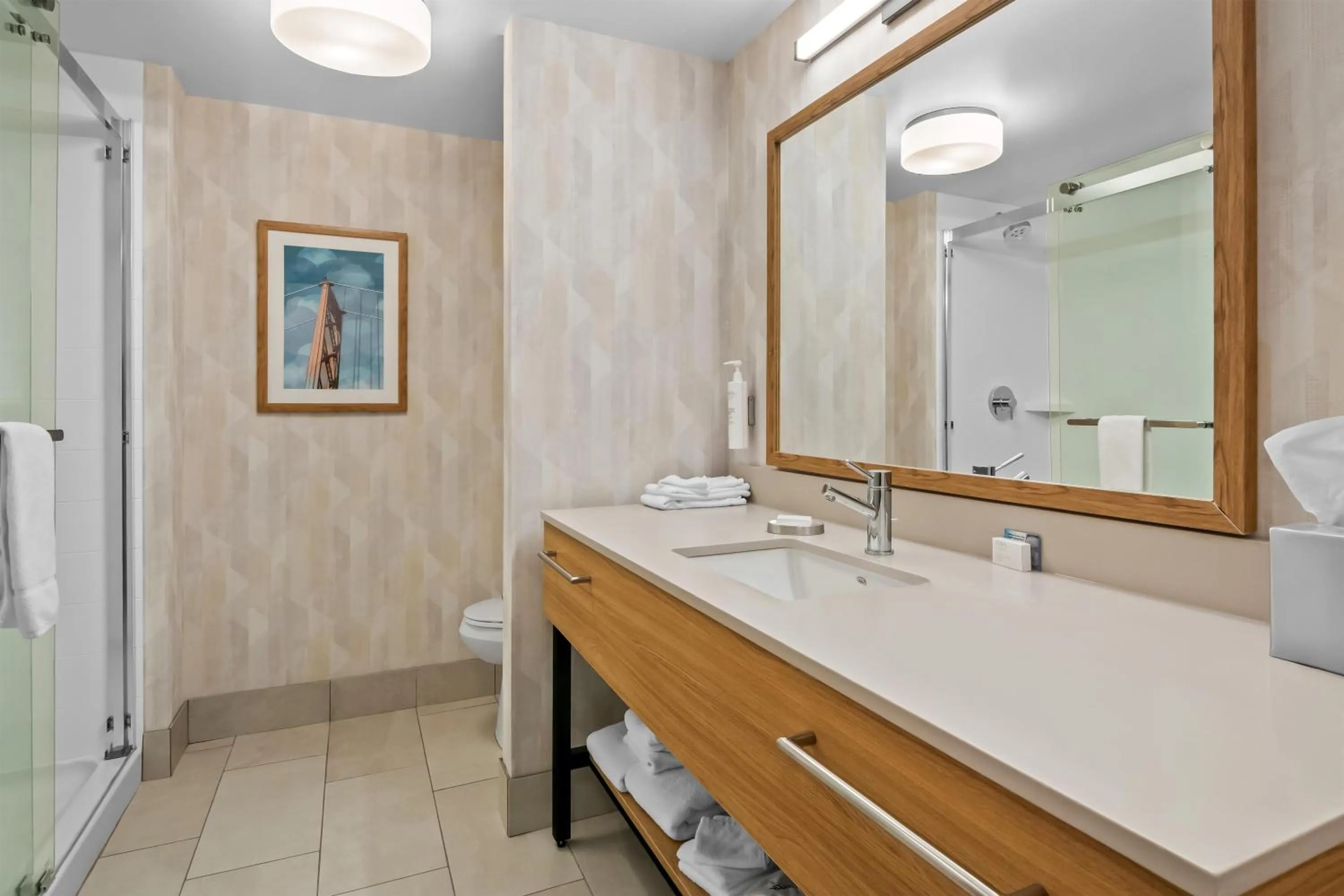 Bathroom in Hampton Inn & Suites Detroit-Canton