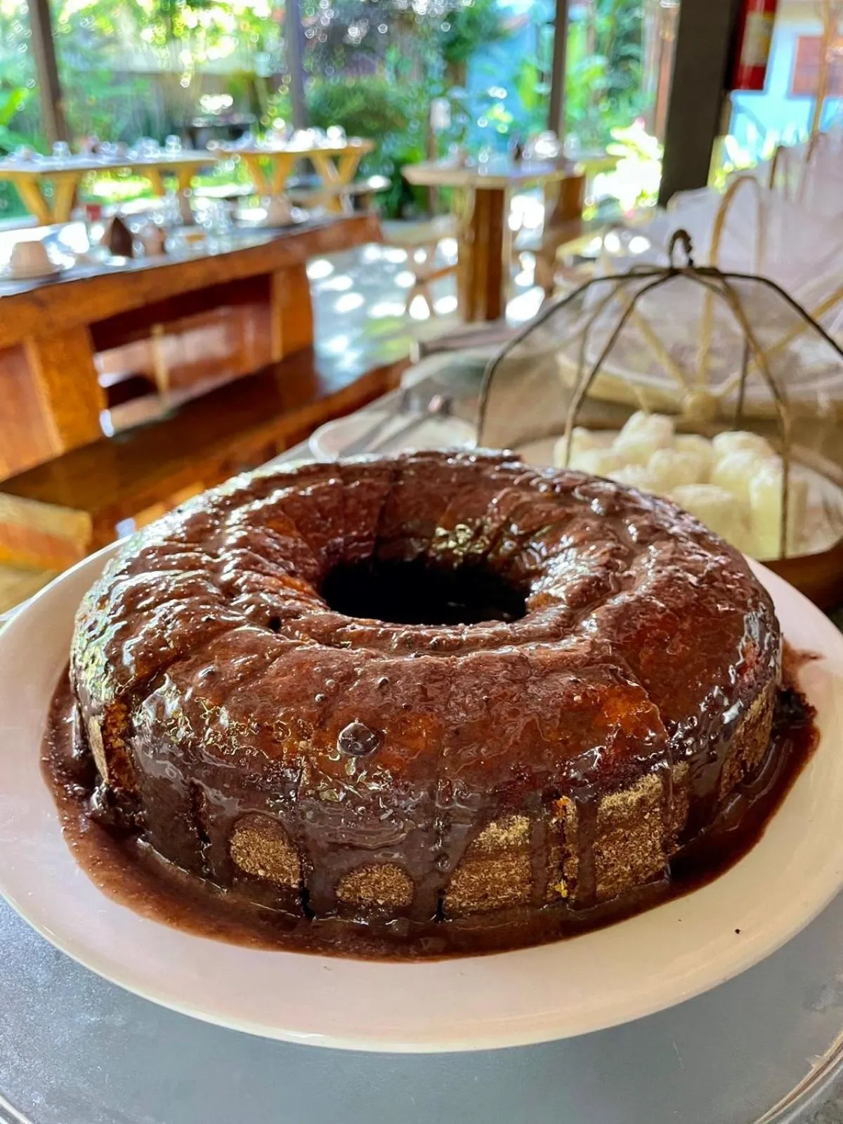 Breakfast in Pousada Jambrero
