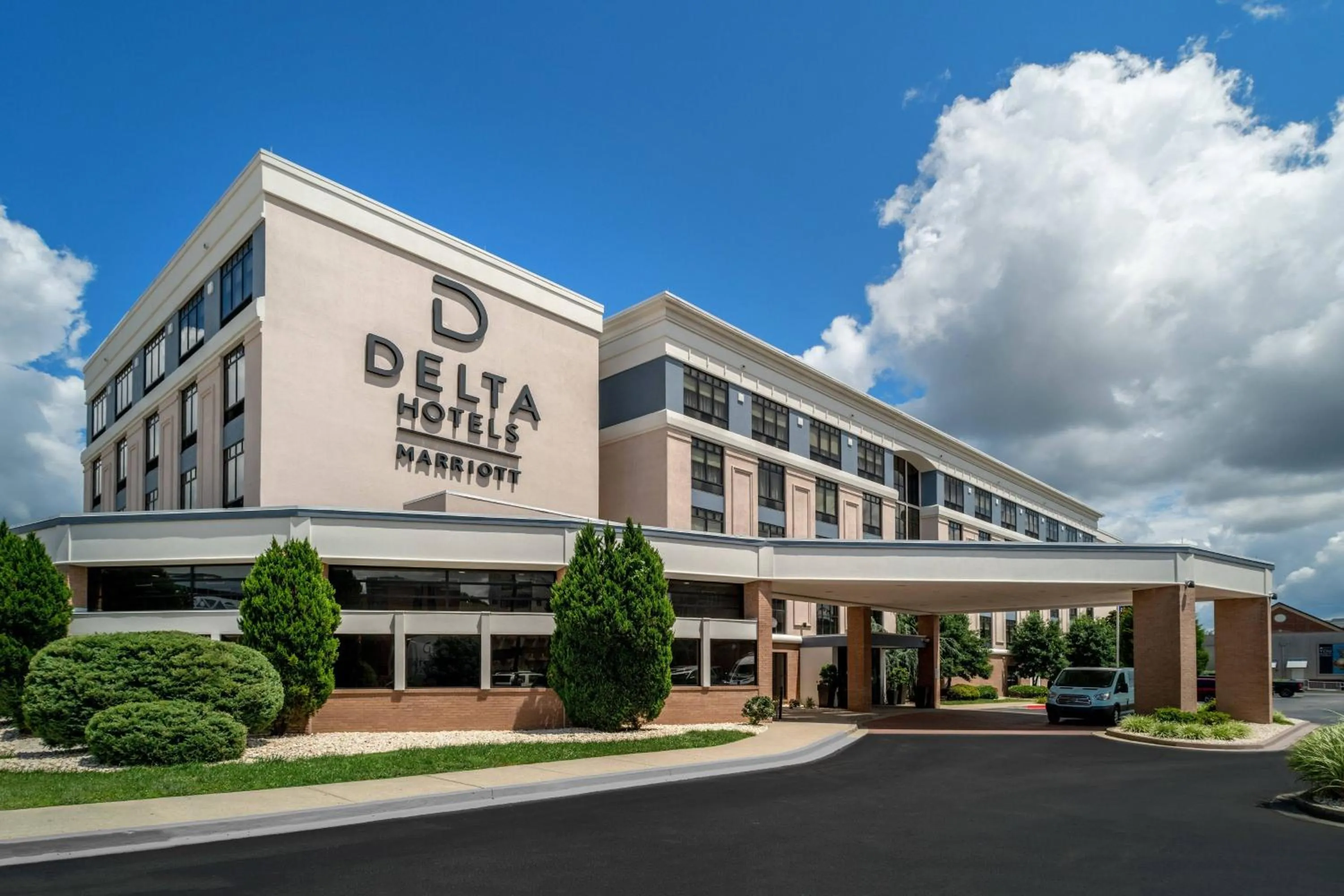 Property building in Delta Hotels by Marriott Huntington Downtown