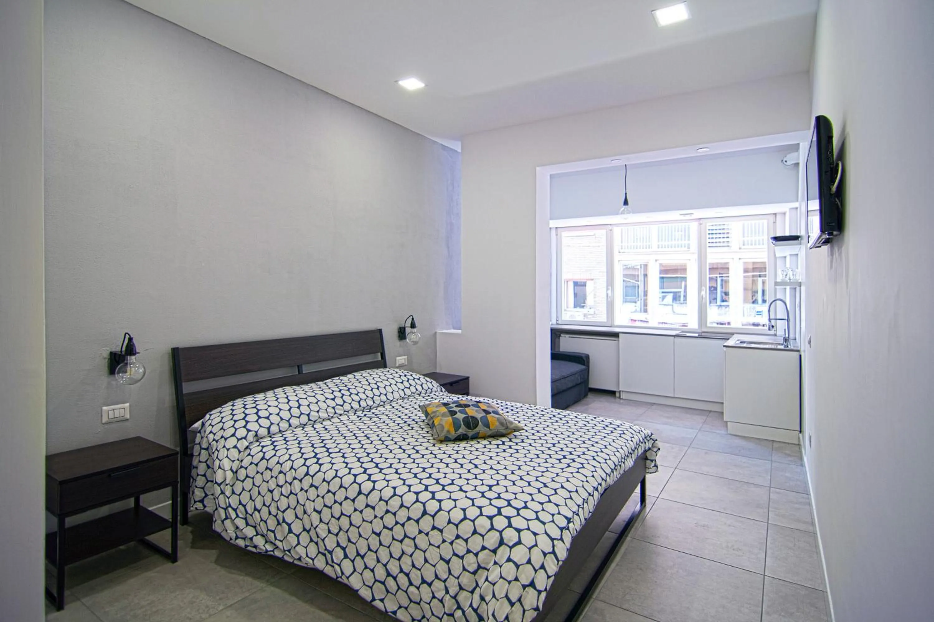 Bed in Relais Castel Nuovo