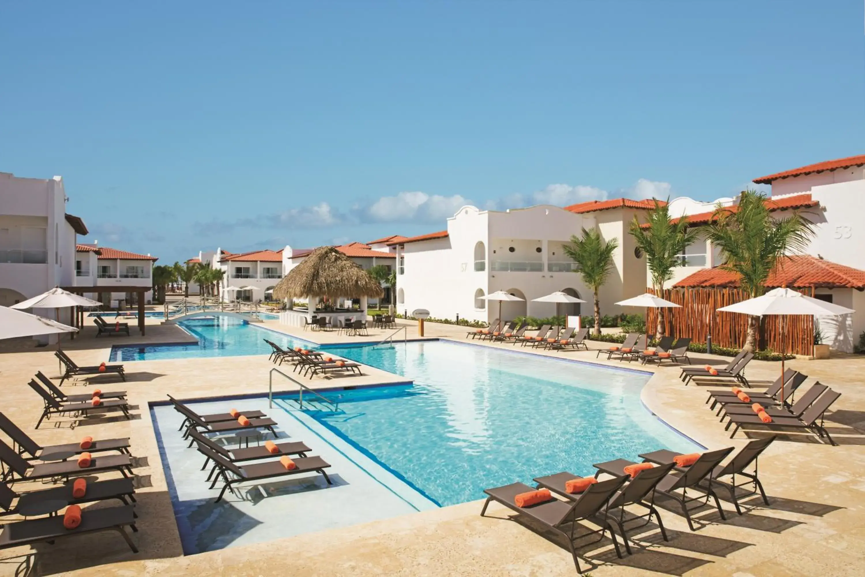 Swimming pool in Dreams Dominicus La Romana Resort & Spa Swimming pool in Dreams Dominicus La Romana Resort & Spa