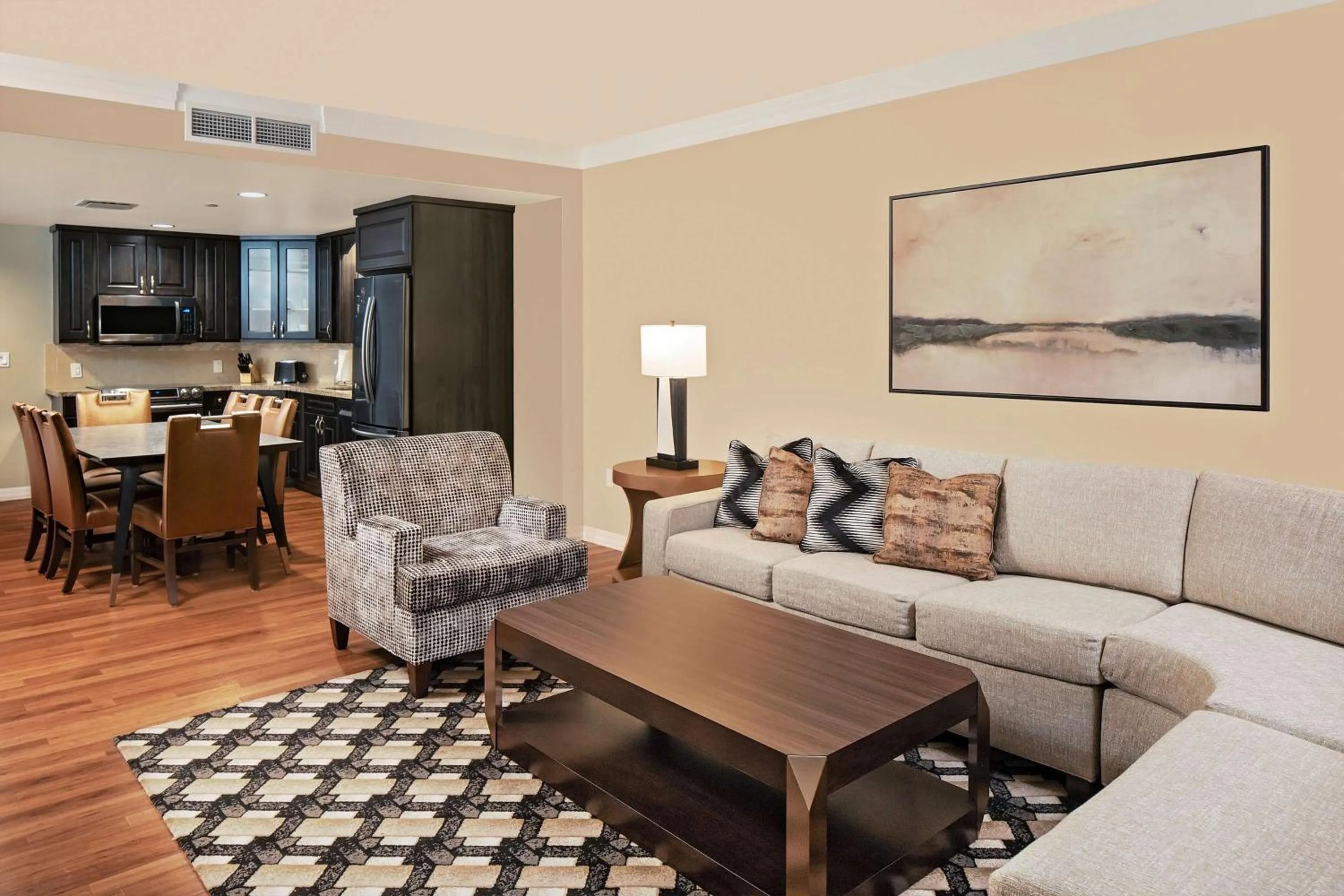 Living room in Hilton Grand Vacations Club Parc Soleil Orlando