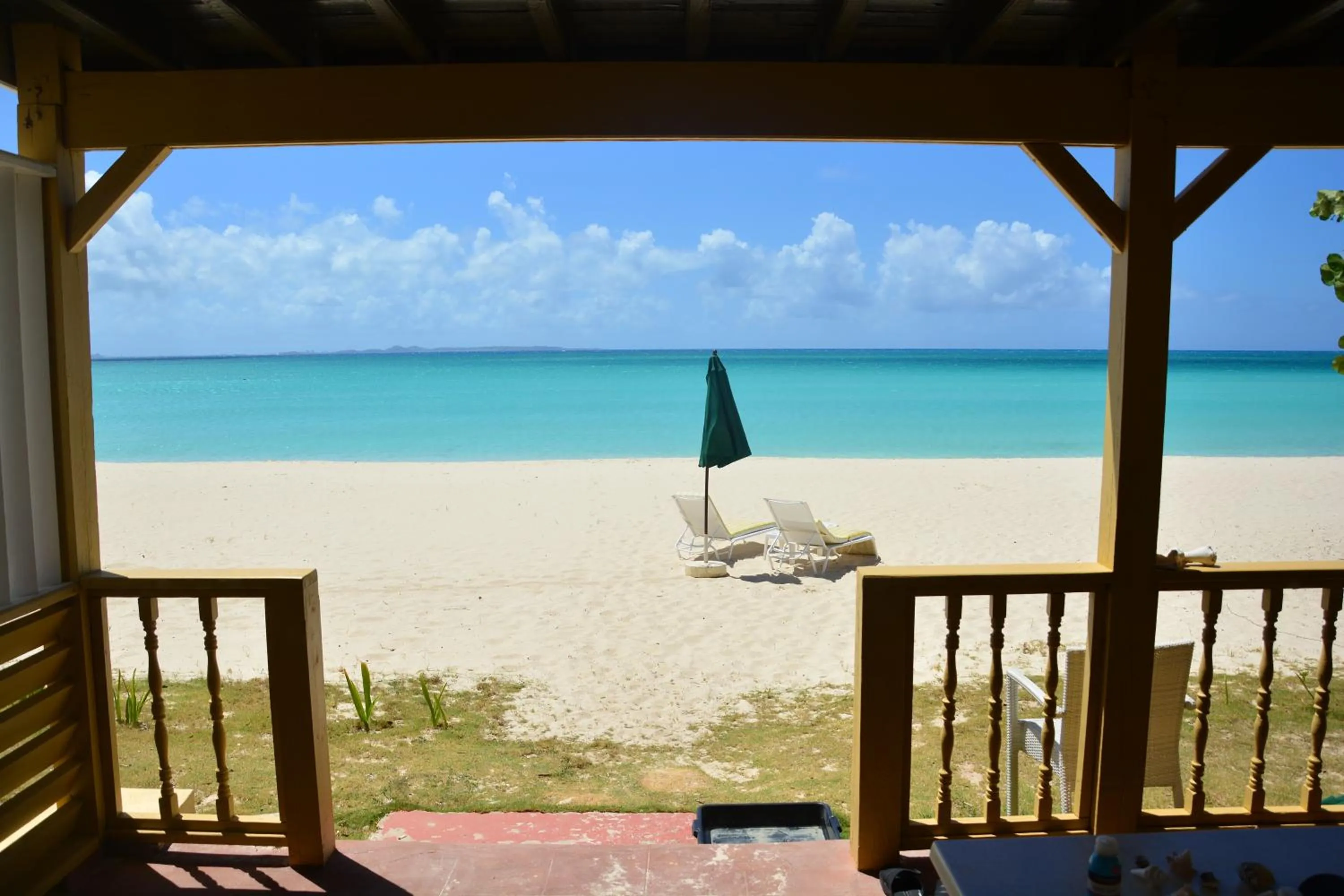 Patio in Rendezvous Bay Hotel